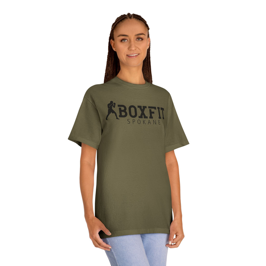 Boxfit Spokane - Black Logo - Unisex Classic Tee