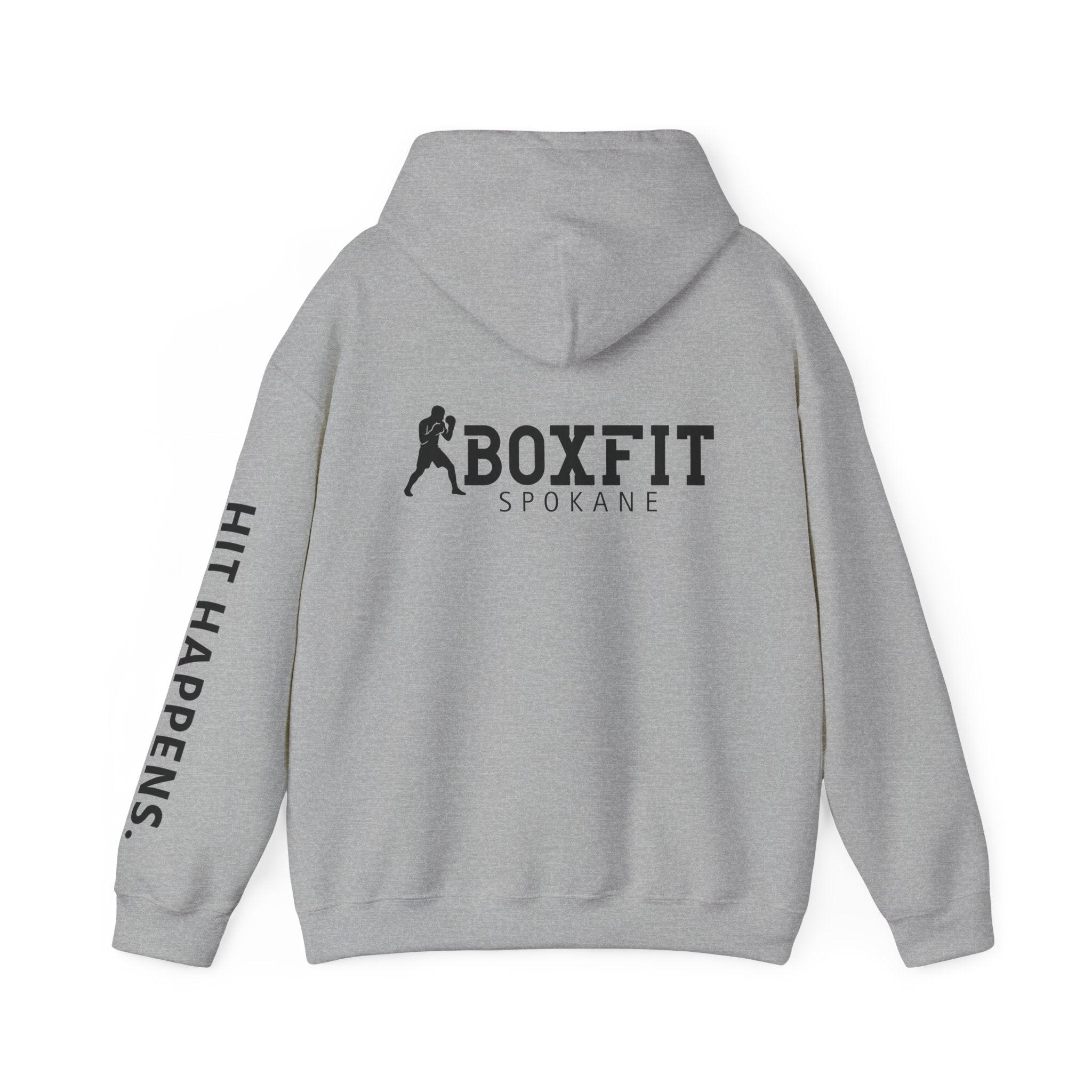 Hit Happens. Unisex Hooded Sweatshirt