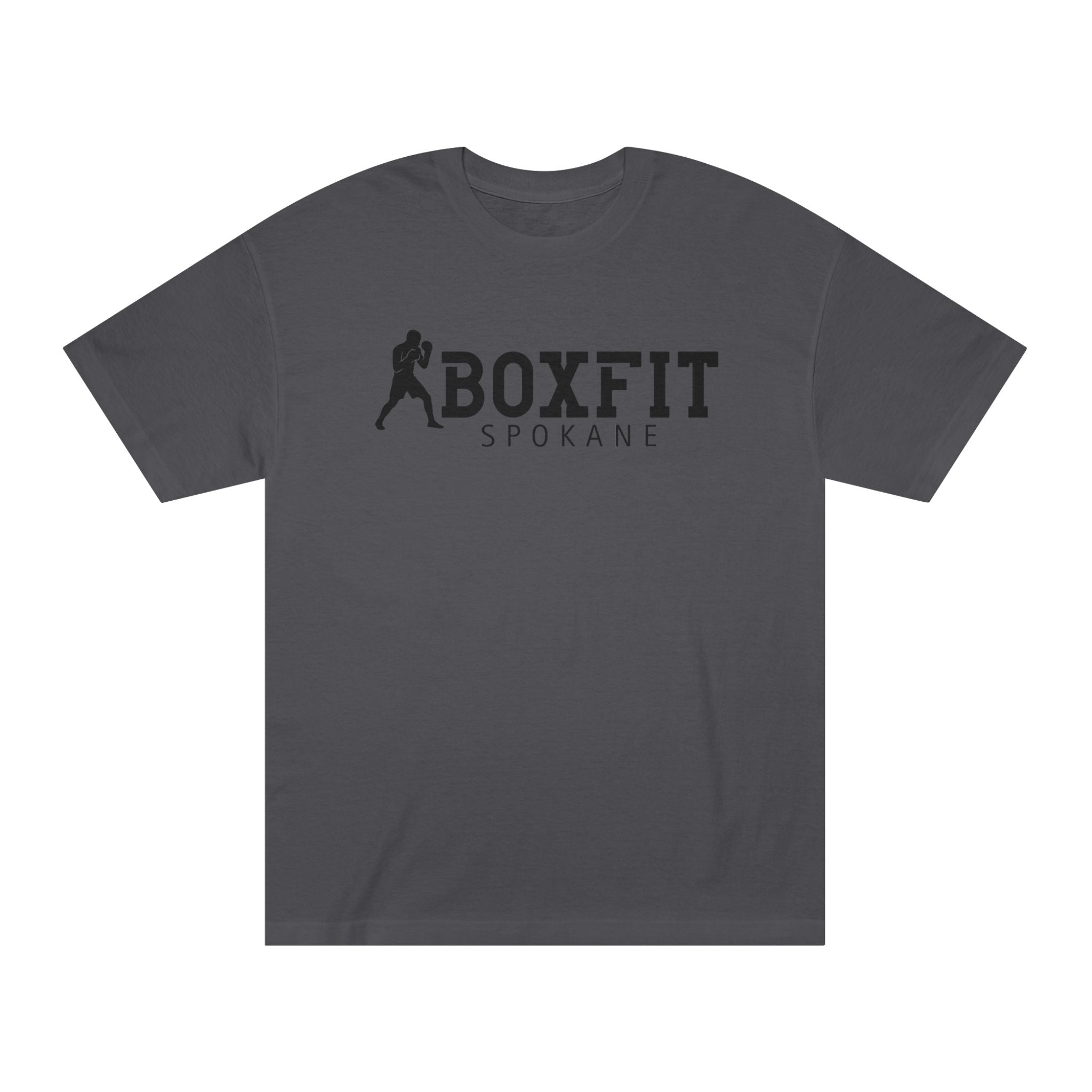 Boxfit Spokane - Black Logo - Unisex Classic Tee
