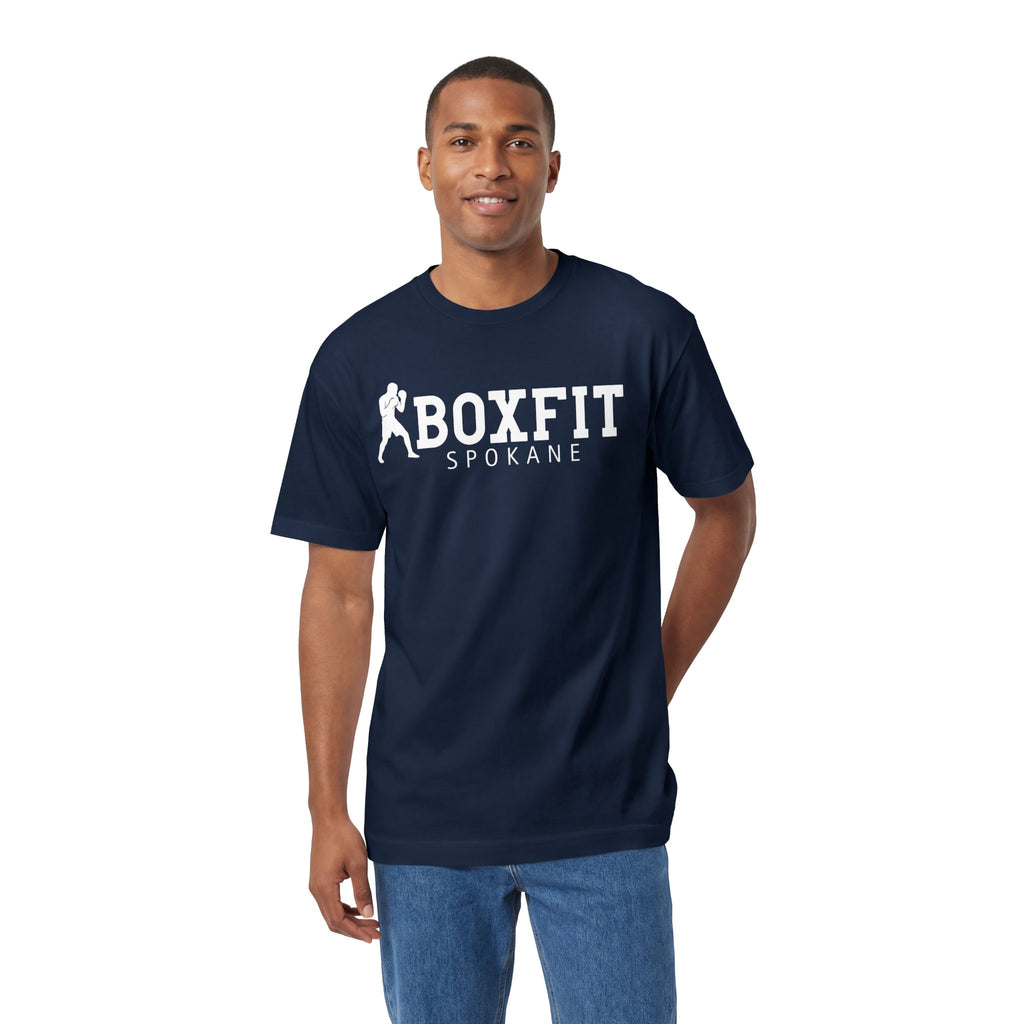 Boxfit Spokane - White Logo - Unisex Classic Tee