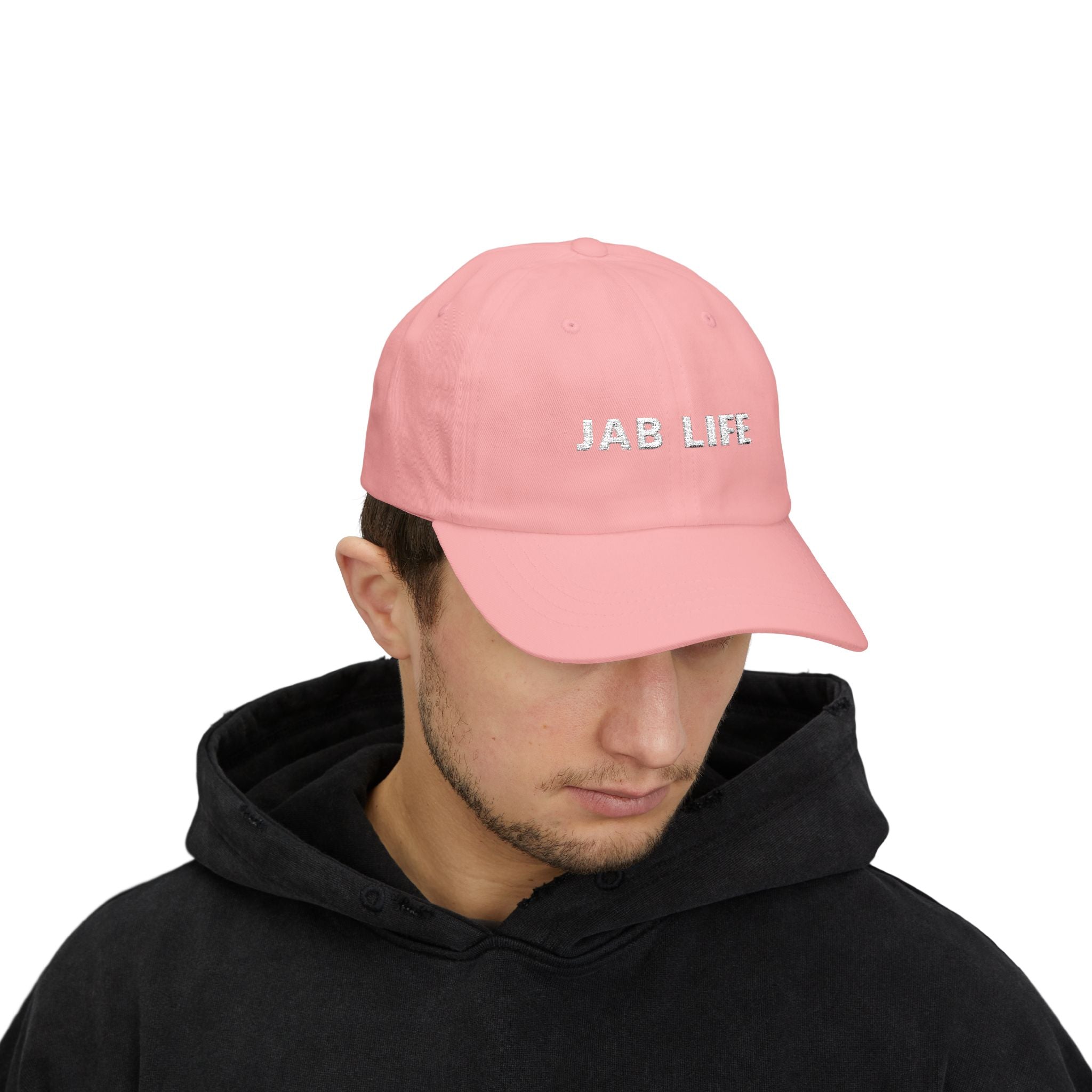 Jab Life Cap - White Lettering