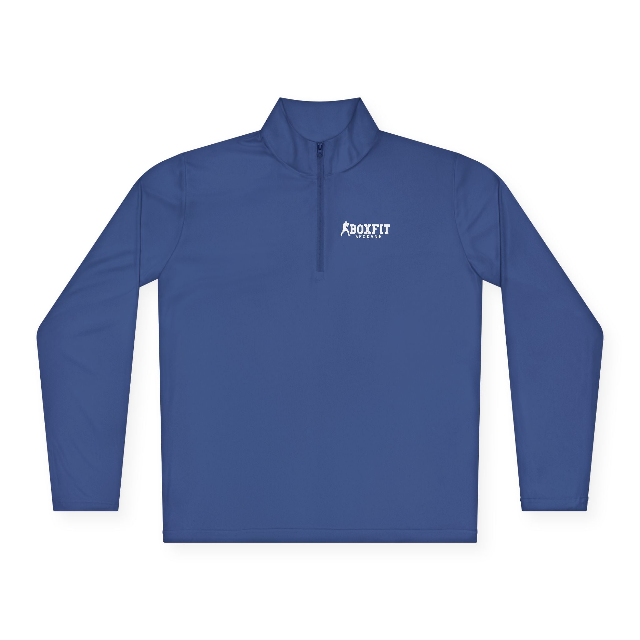Unisex Quarter-Zip Pullover - White Lettering