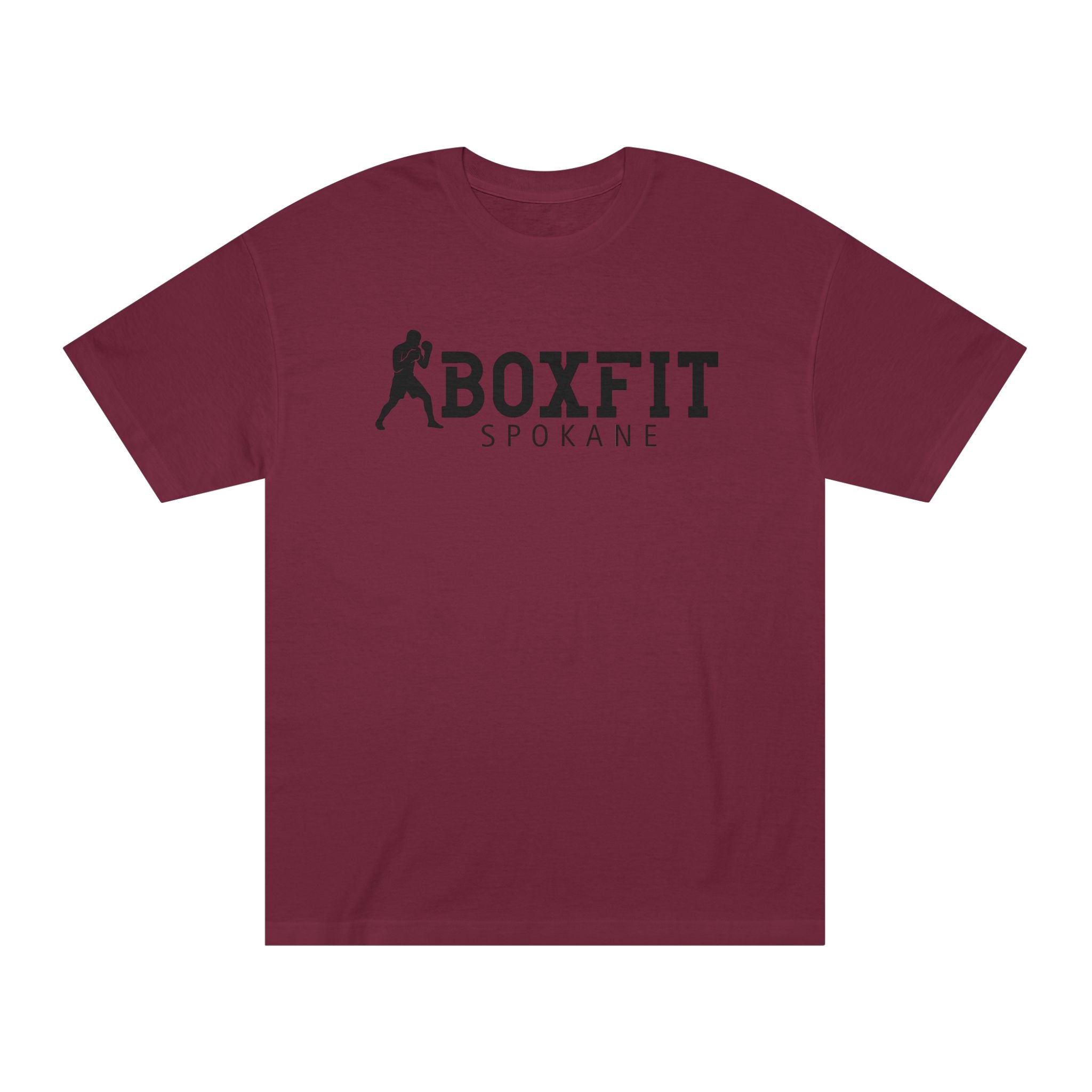 Boxfit Spokane - Black Logo - Unisex Classic Tee