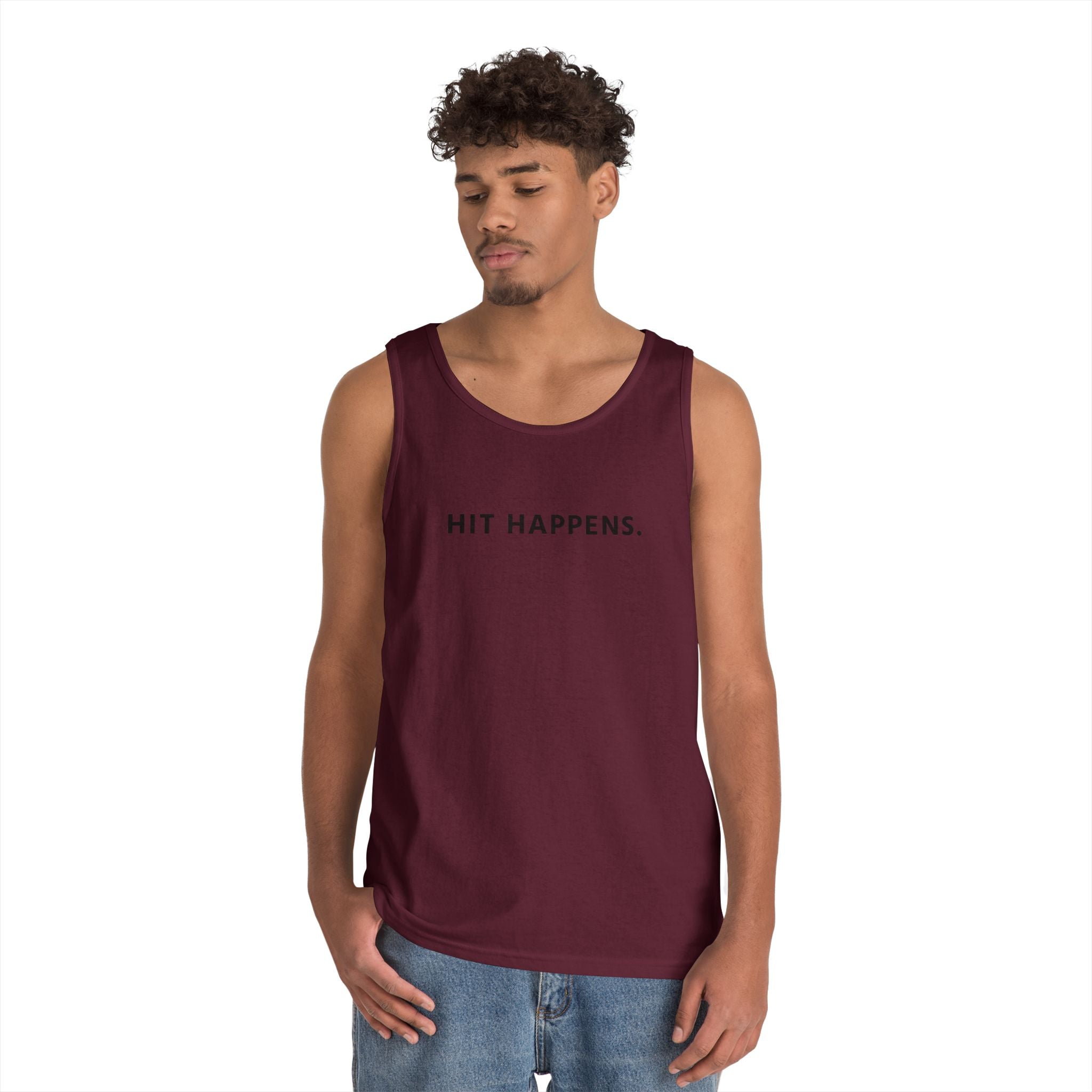 Hit Happens Unisex Tank Top