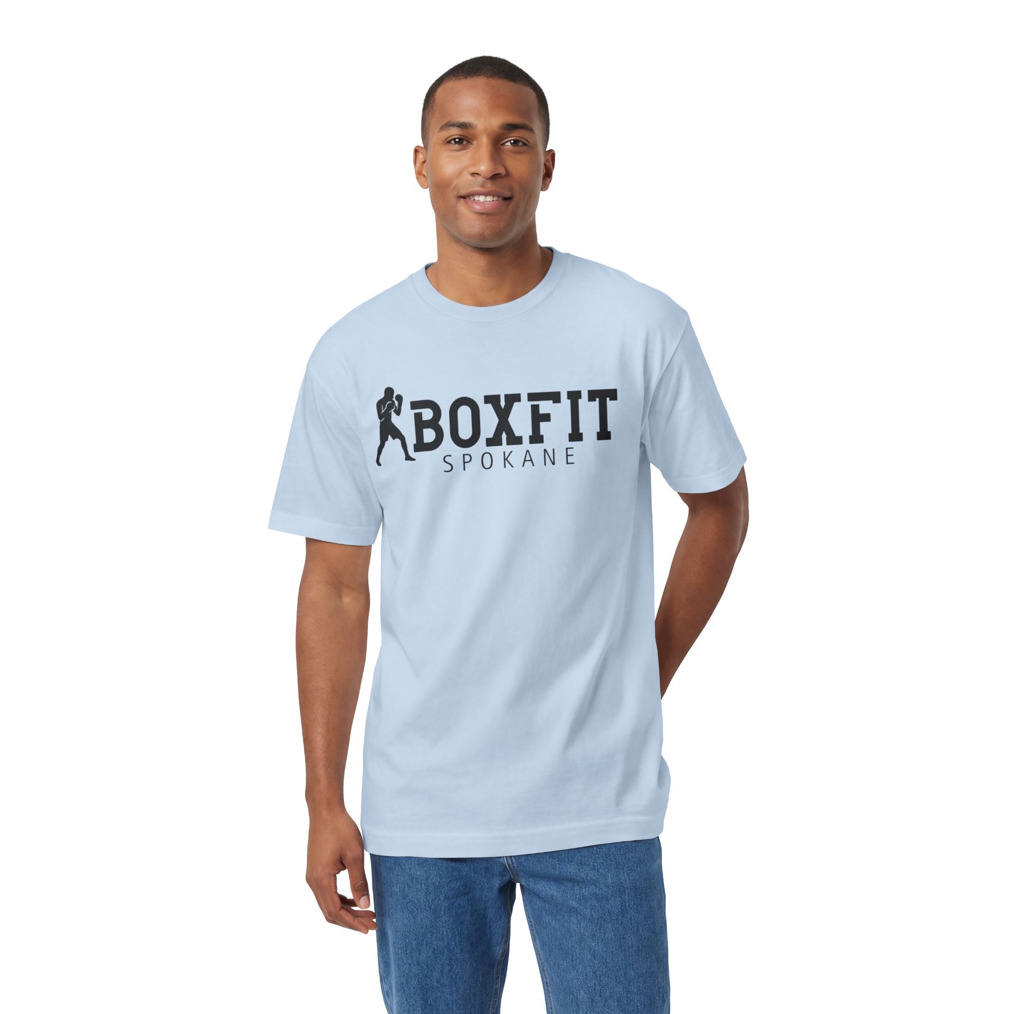 Boxfit Spokane - Black Logo - Unisex Classic Tee