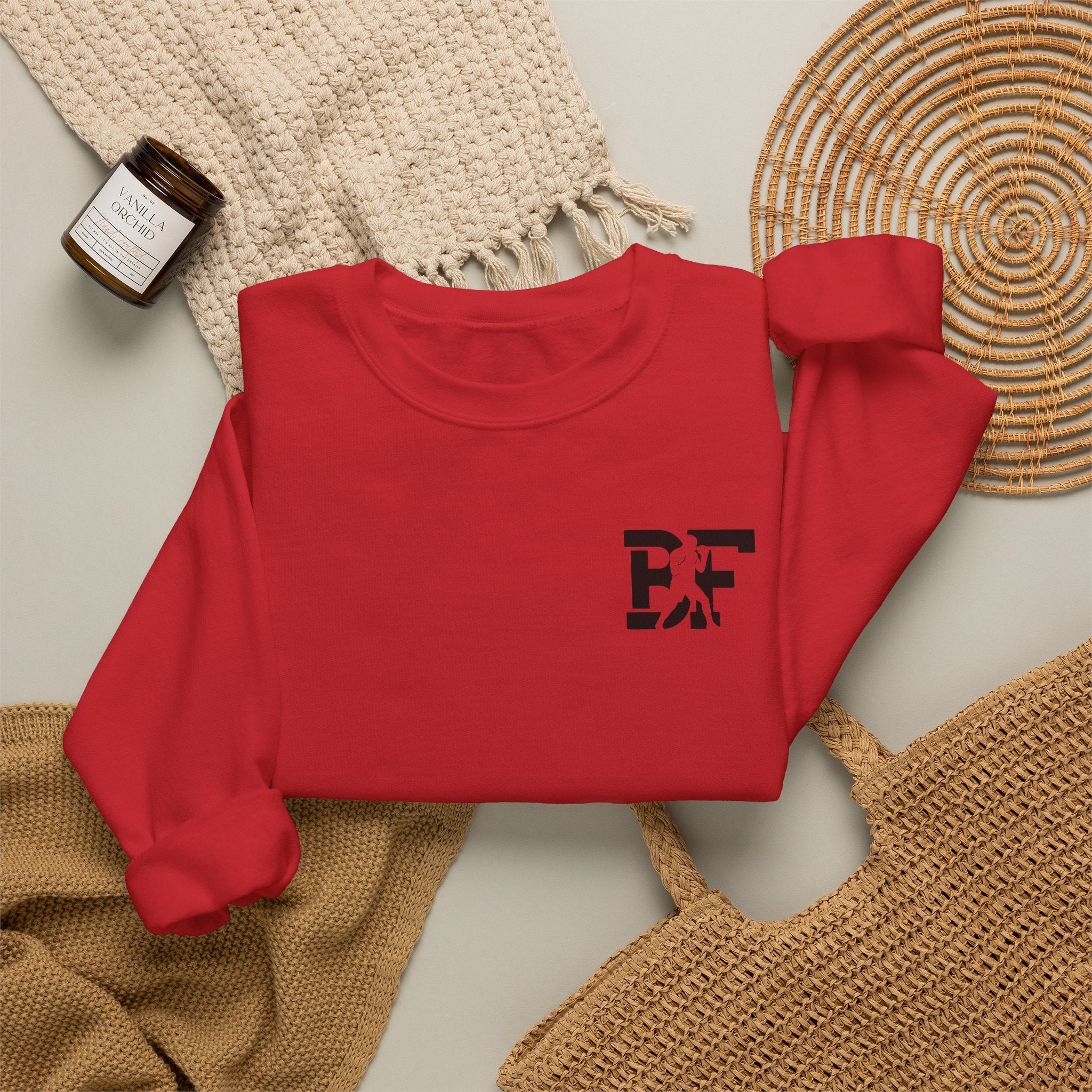 BF/Jab Life - Black Lettering - Crewneck Sweatshirt