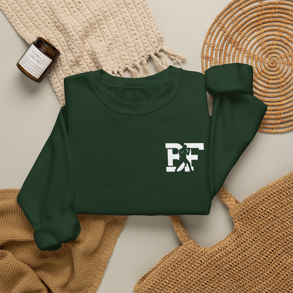BF/Jab Life - White Lettering - Crewneck Sweatshirt