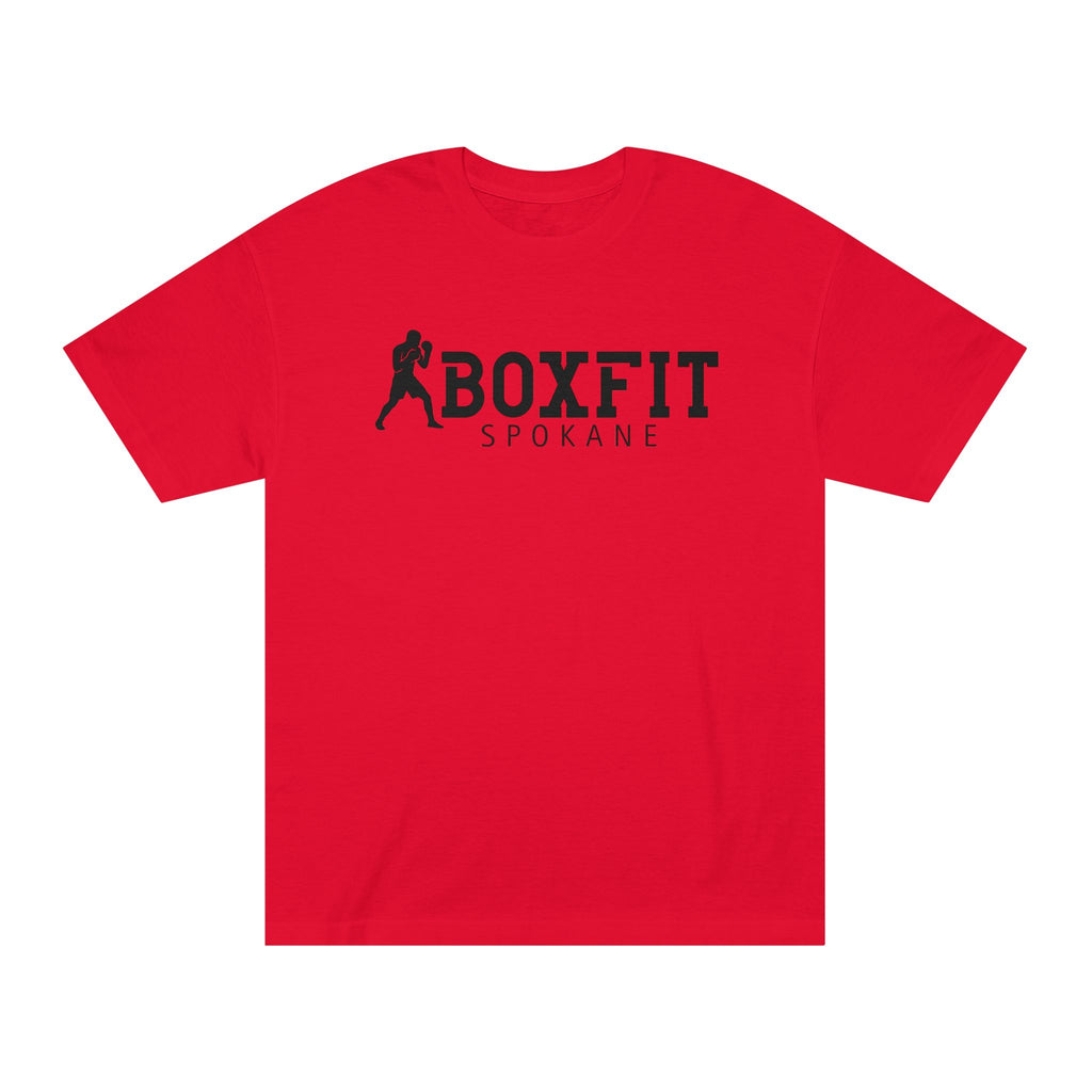 Boxfit Spokane - Black Logo - Unisex Classic Tee