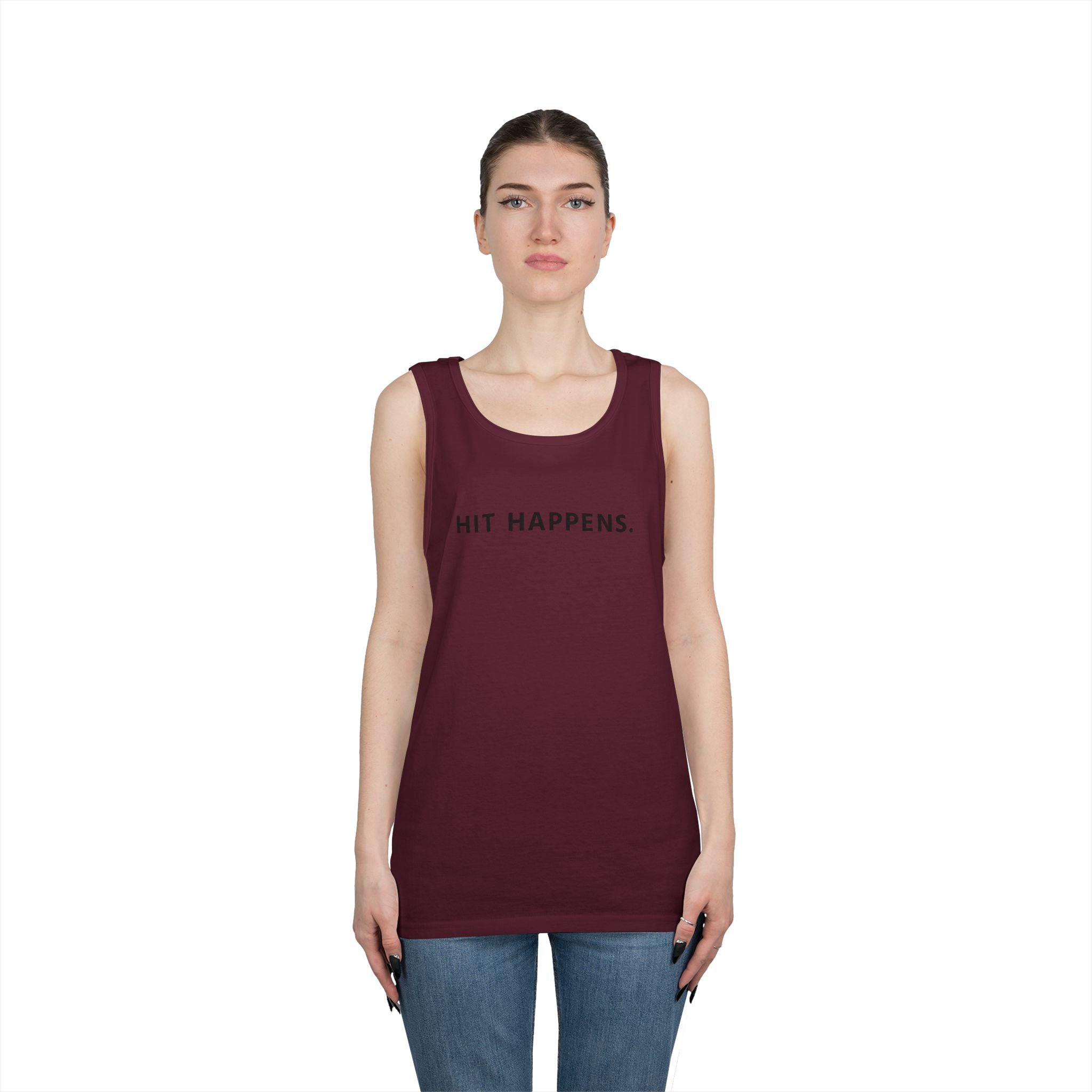 Hit Happens Unisex Tank Top