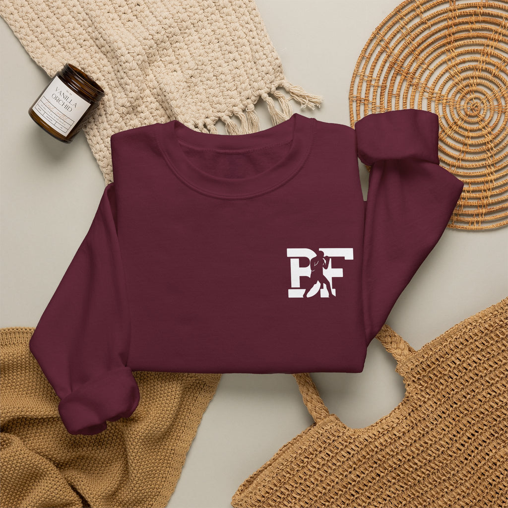 BF/Jab Life - White Lettering - Crewneck Sweatshirt