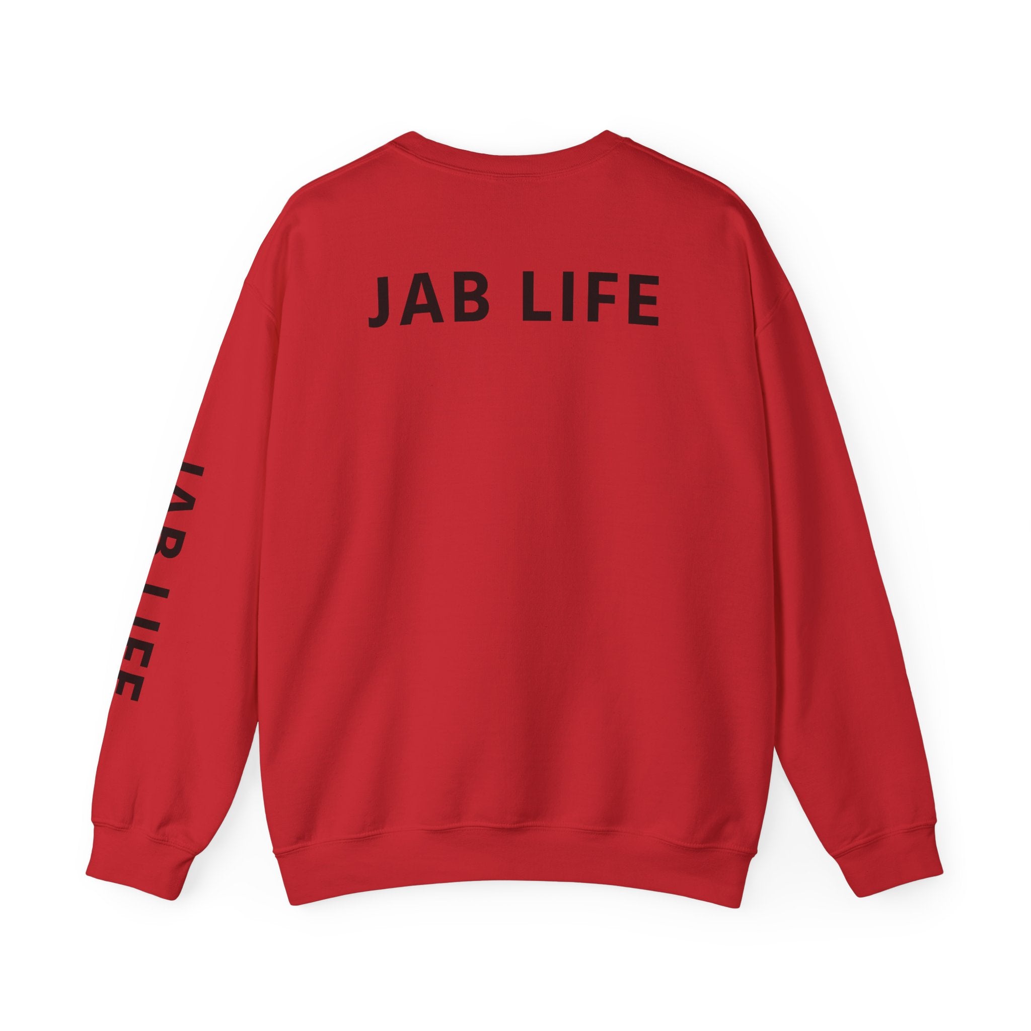 BF/Jab Life - Black Lettering - Crewneck Sweatshirt