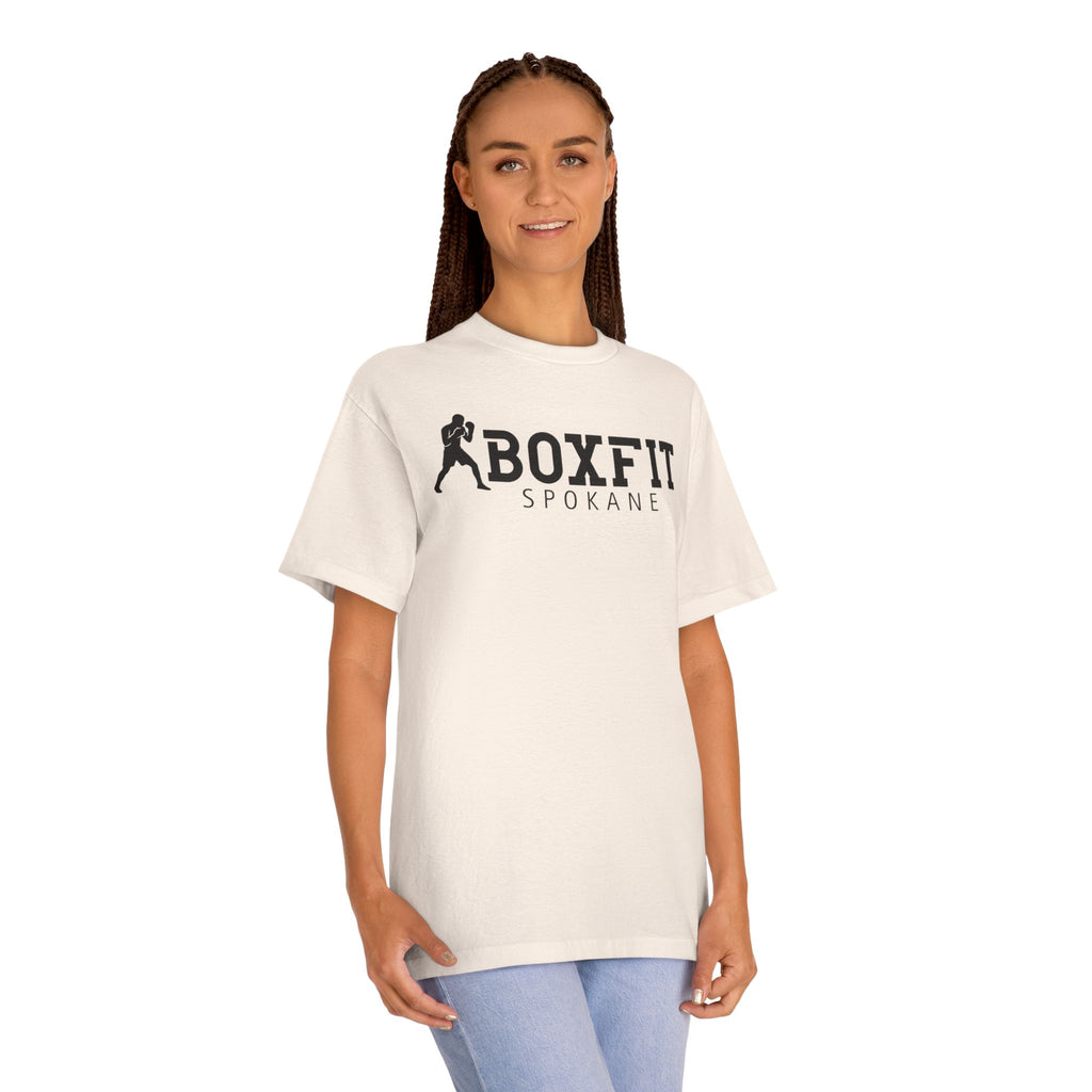 Boxfit Spokane - Black Logo - Unisex Classic Tee