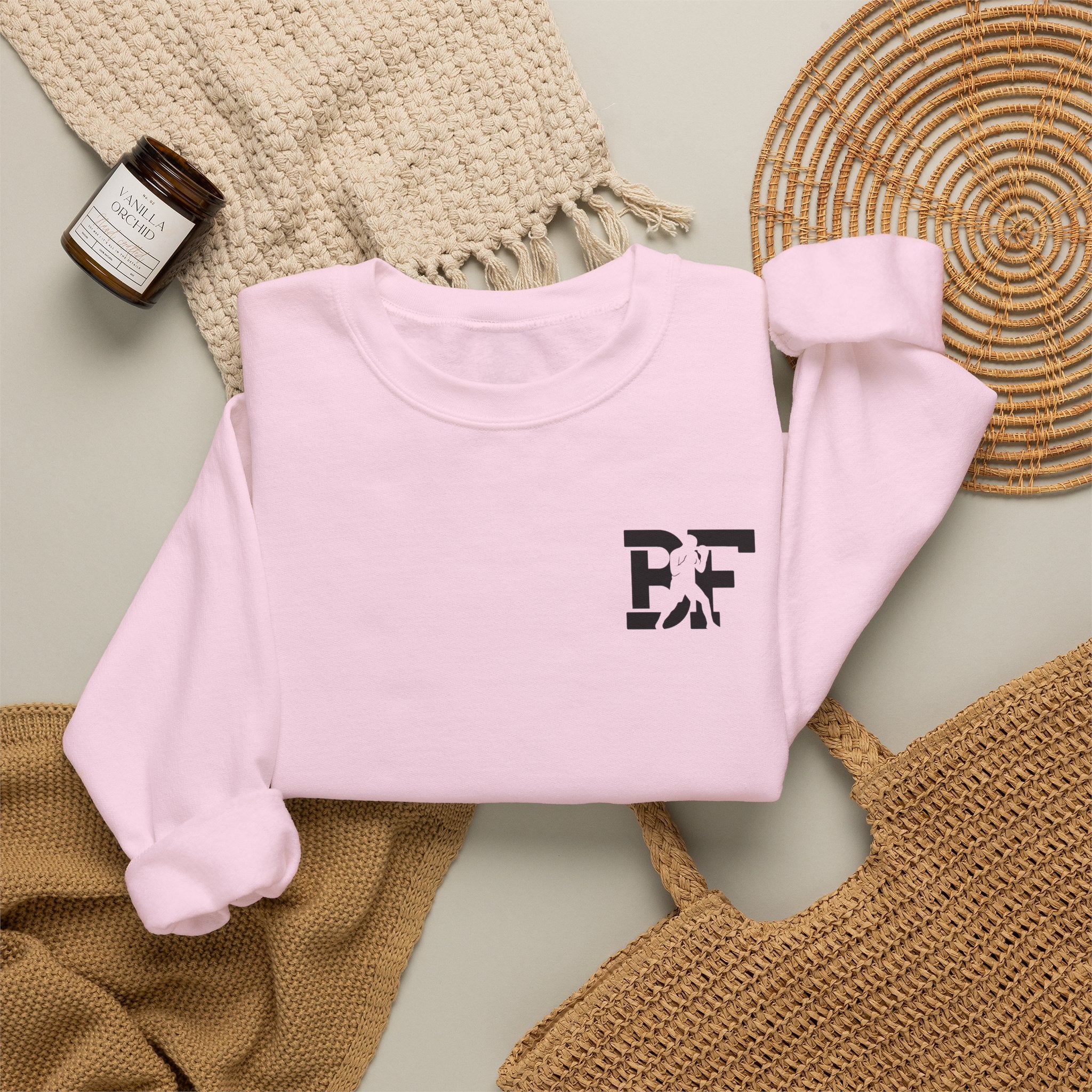 BF/Jab Life - Black Lettering - Crewneck Sweatshirt
