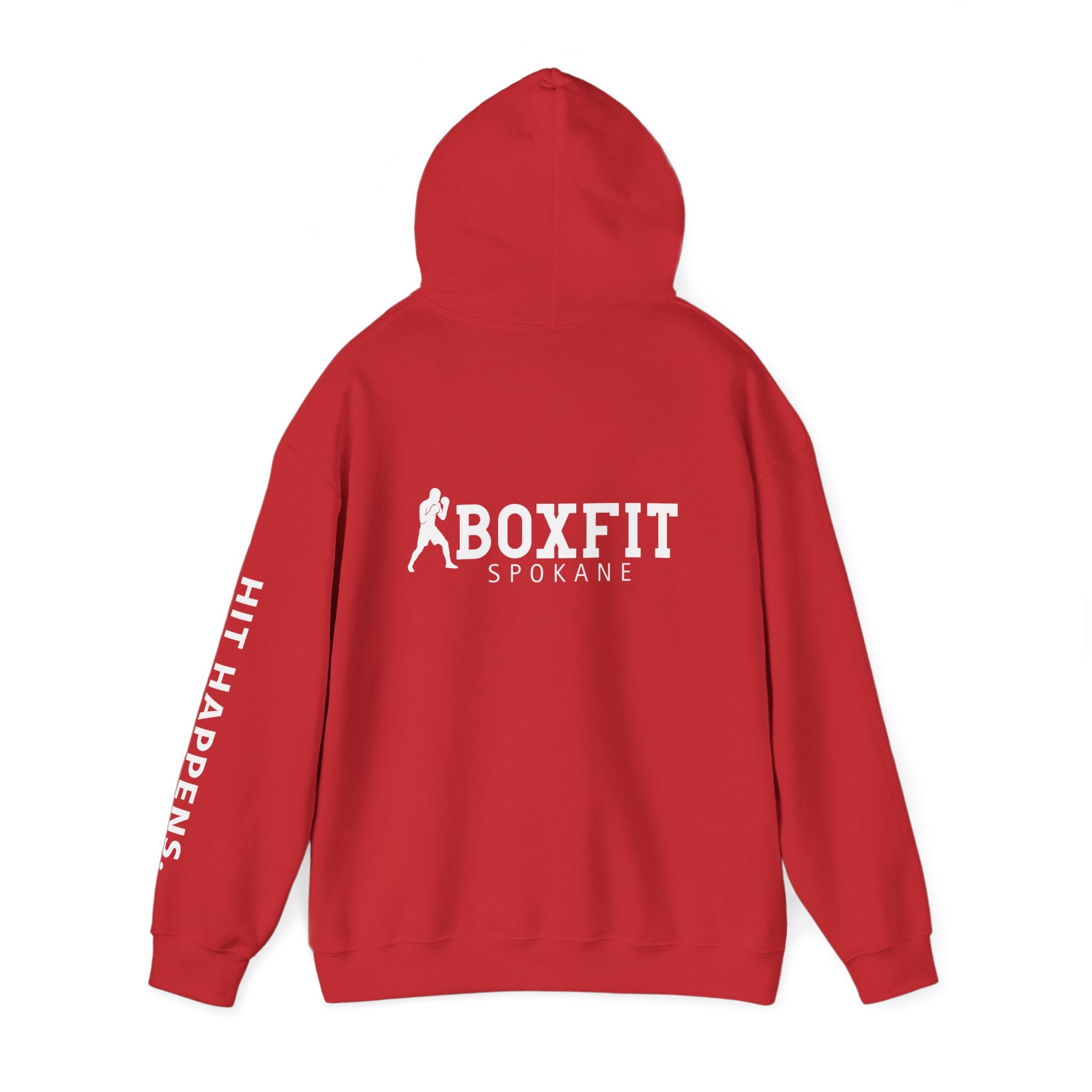 Hit Happens. Unisex Hooded Sweatshirt