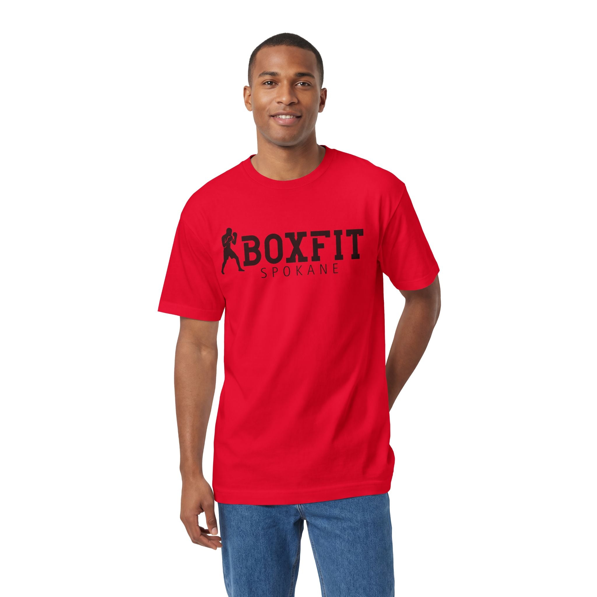 Boxfit Spokane - Black Logo - Unisex Classic Tee