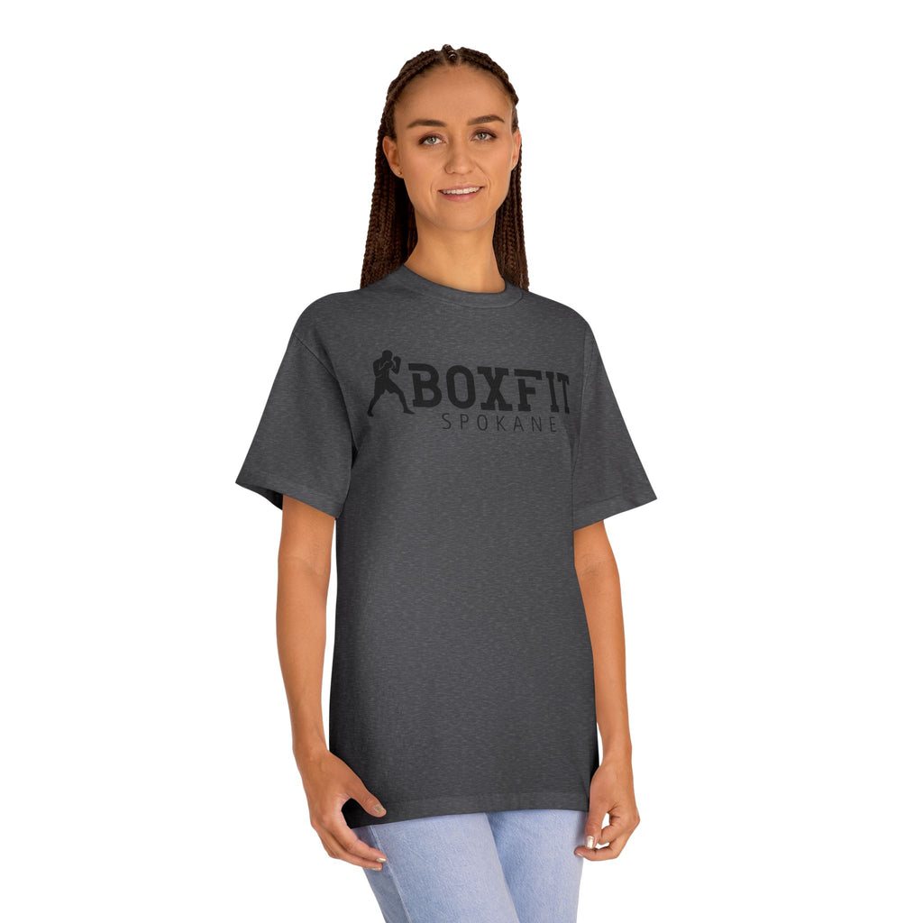 Boxfit Spokane - Black Logo - Unisex Classic Tee