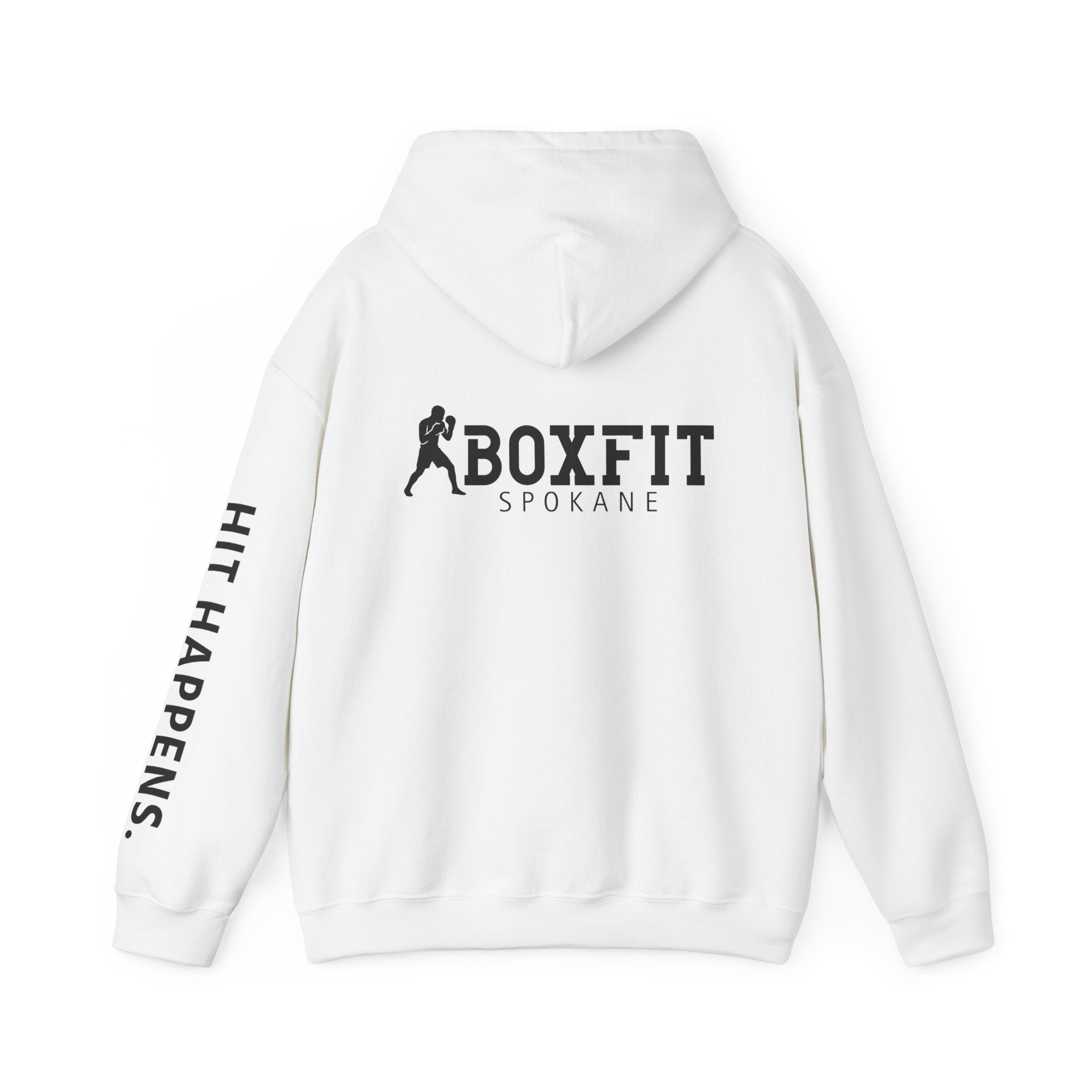 Hit Happens. Unisex Hooded Sweatshirt