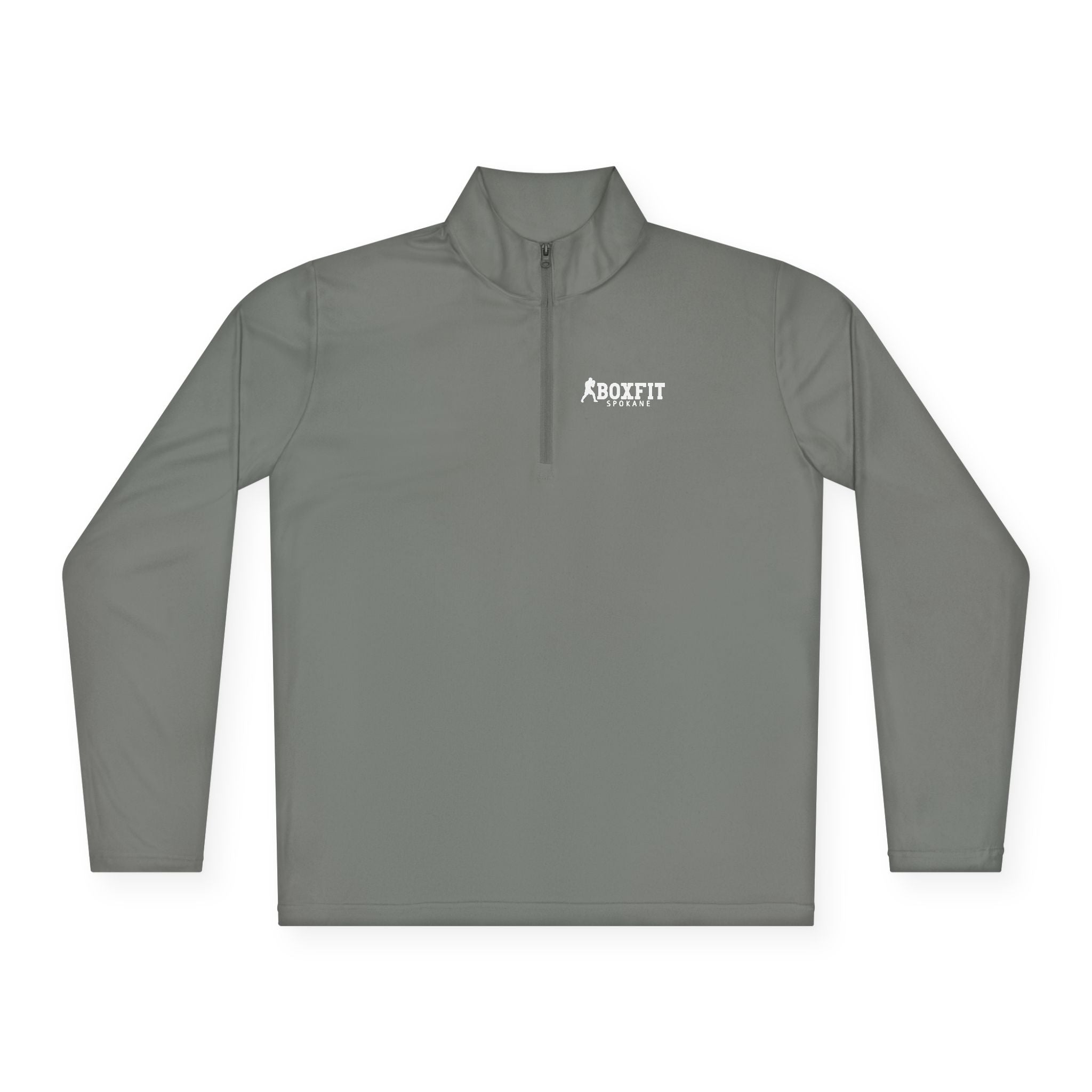 Unisex Quarter-Zip Pullover - White Lettering
