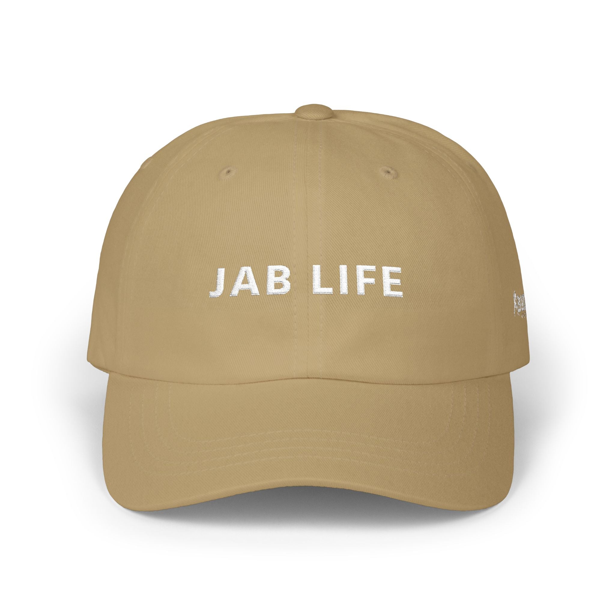 Jab Life Cap - White Lettering