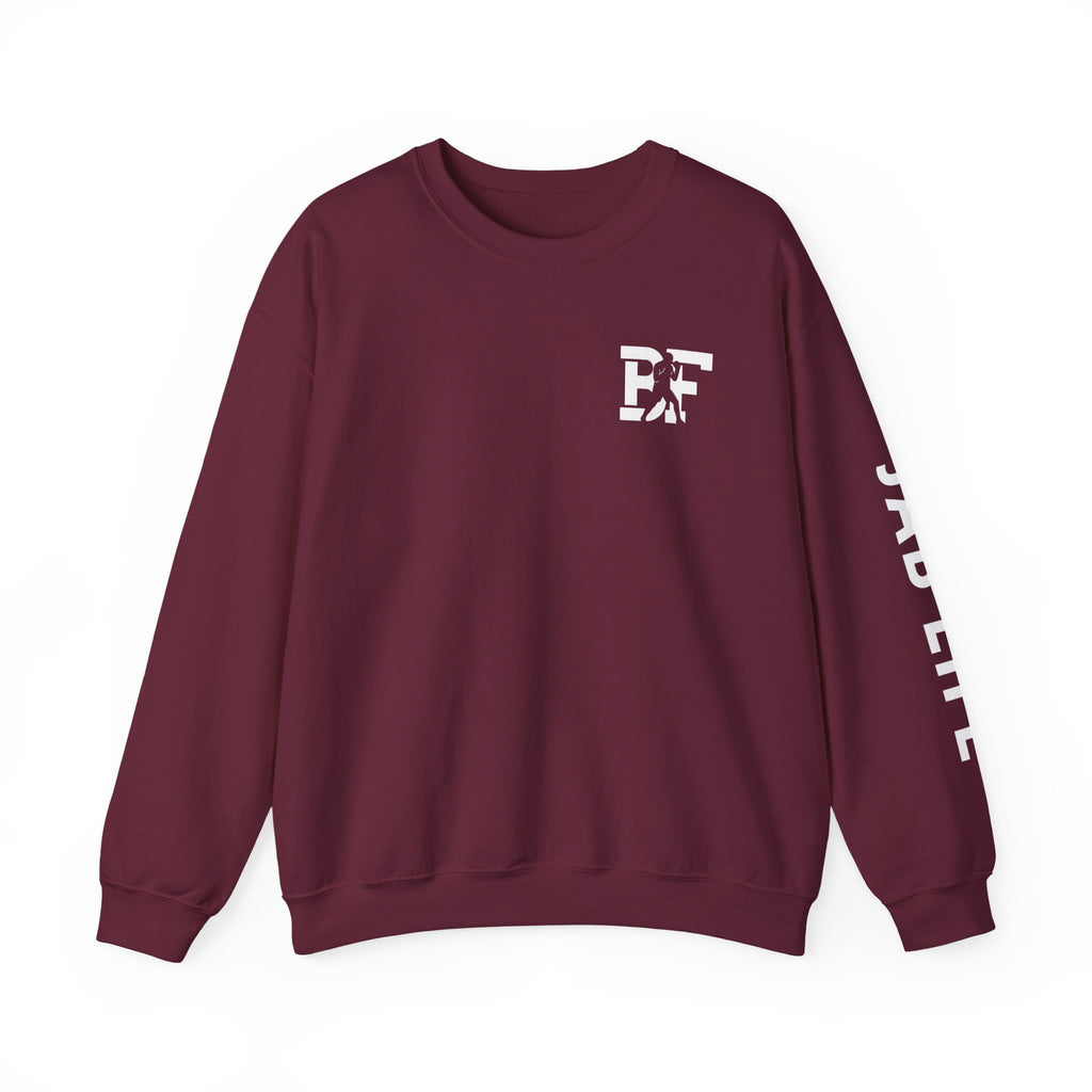 BF/Jab Life - White Lettering - Crewneck Sweatshirt