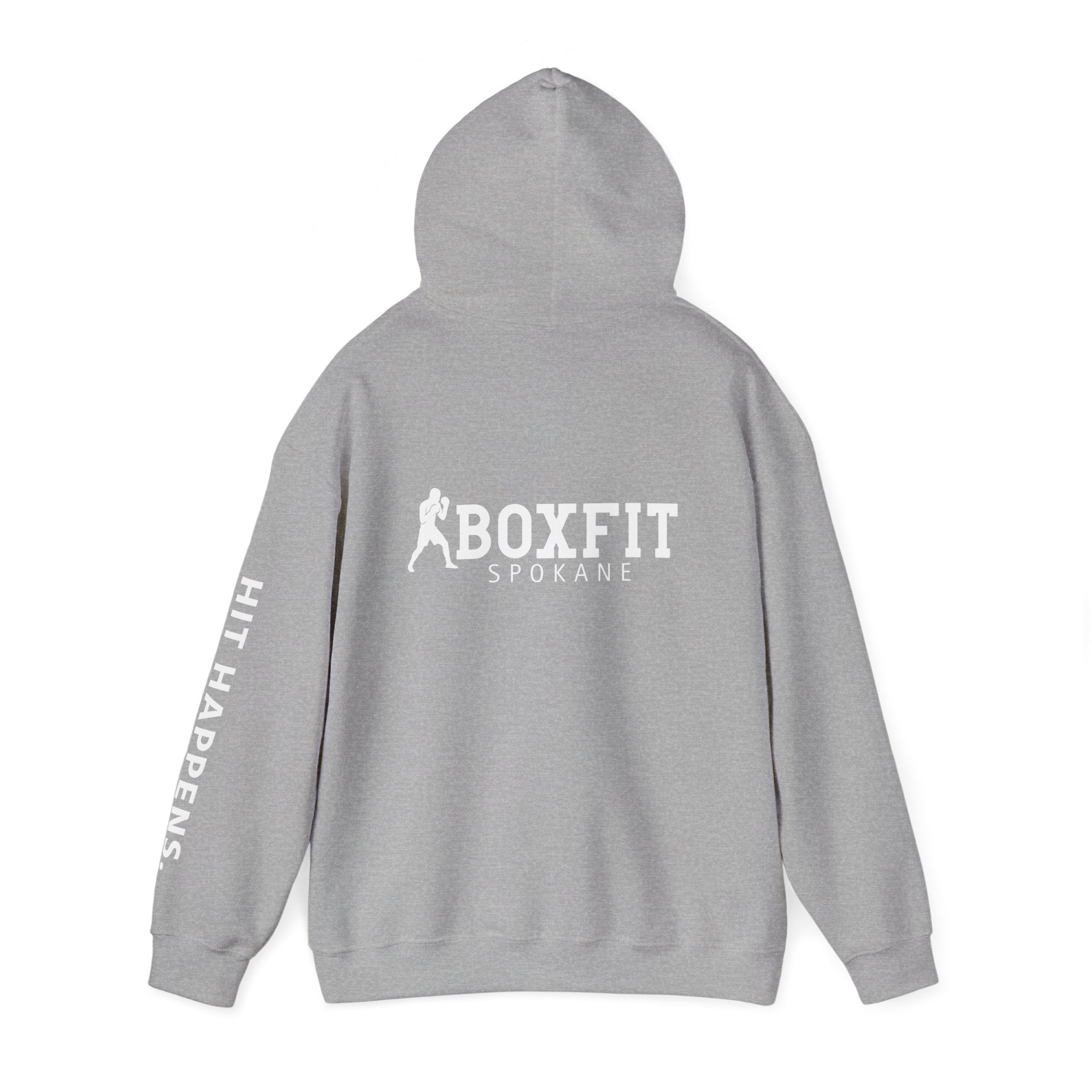 Hit Happens. Unisex Hooded Sweatshirt