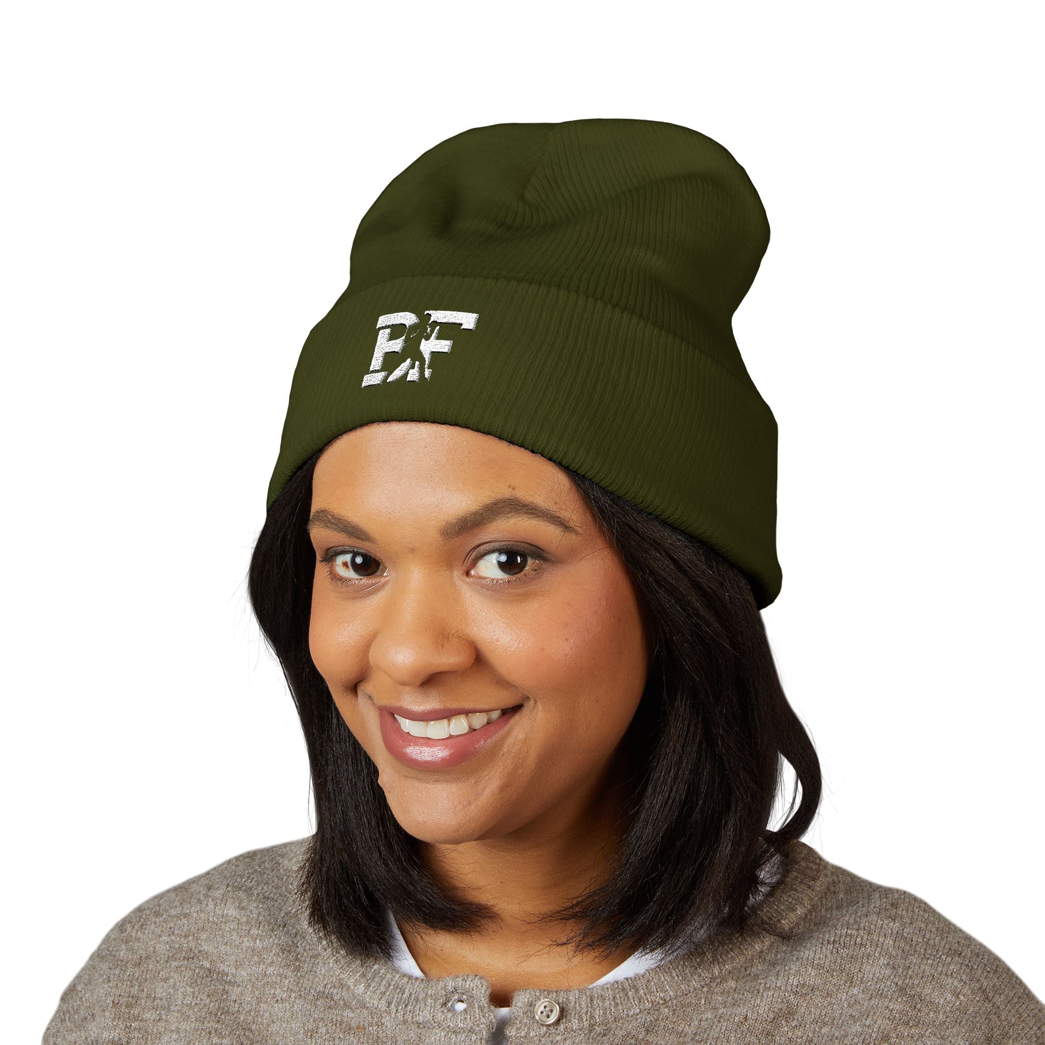 Classic Beanie - White Logo