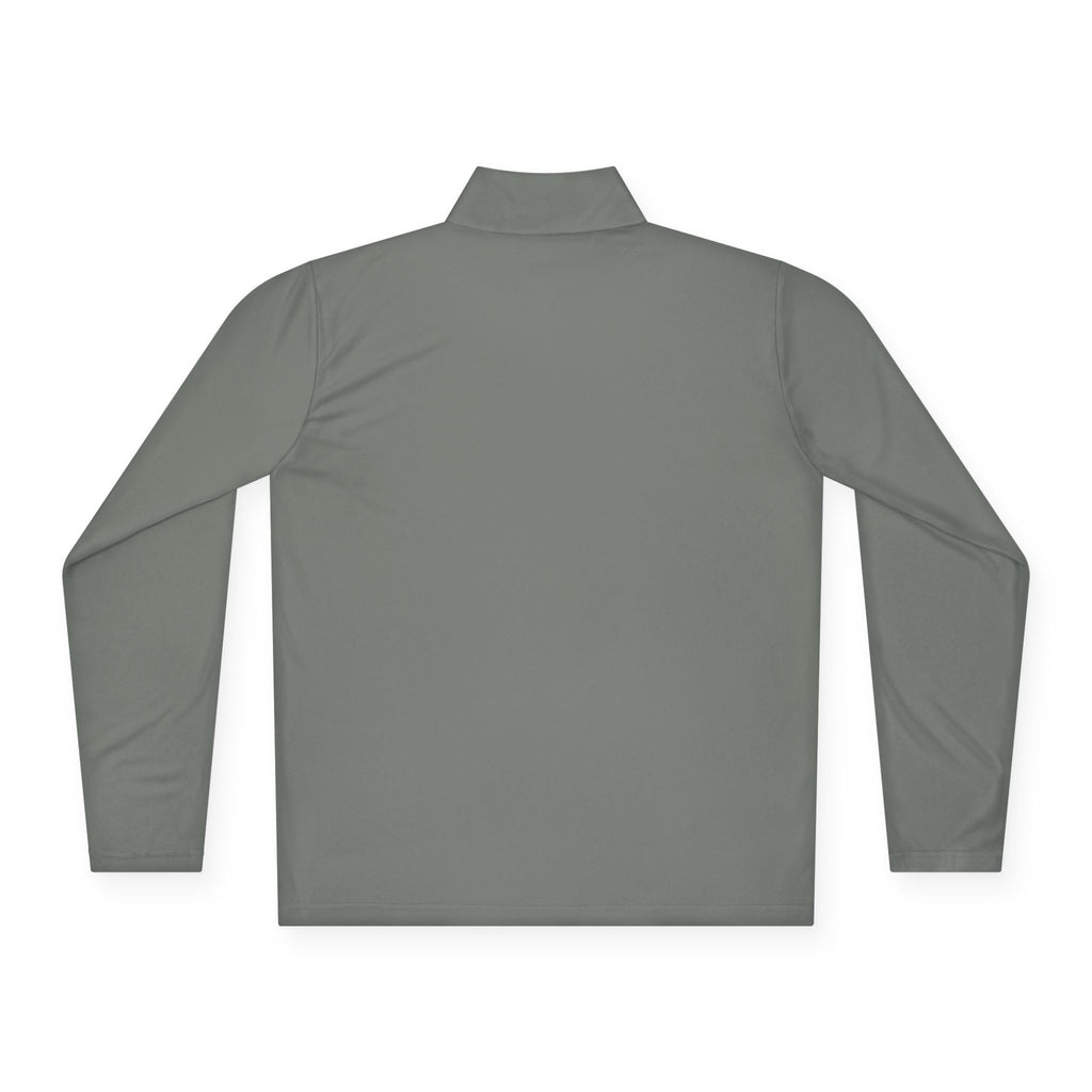 Unisex Quarter-Zip Pullover - White Lettering