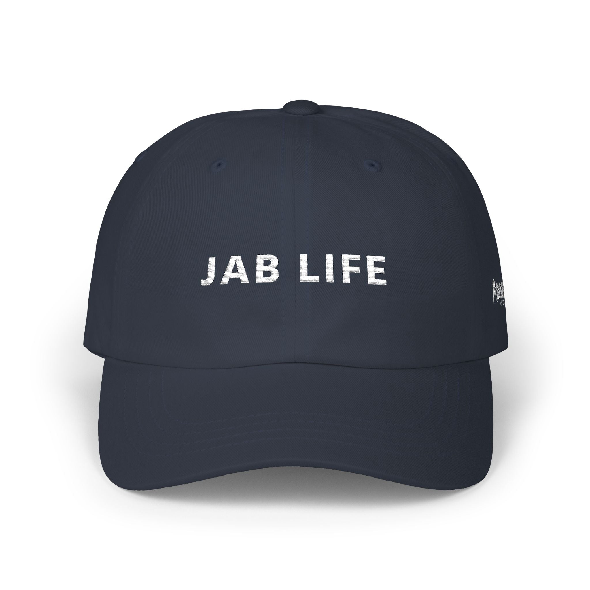 Jab Life Cap - White Lettering