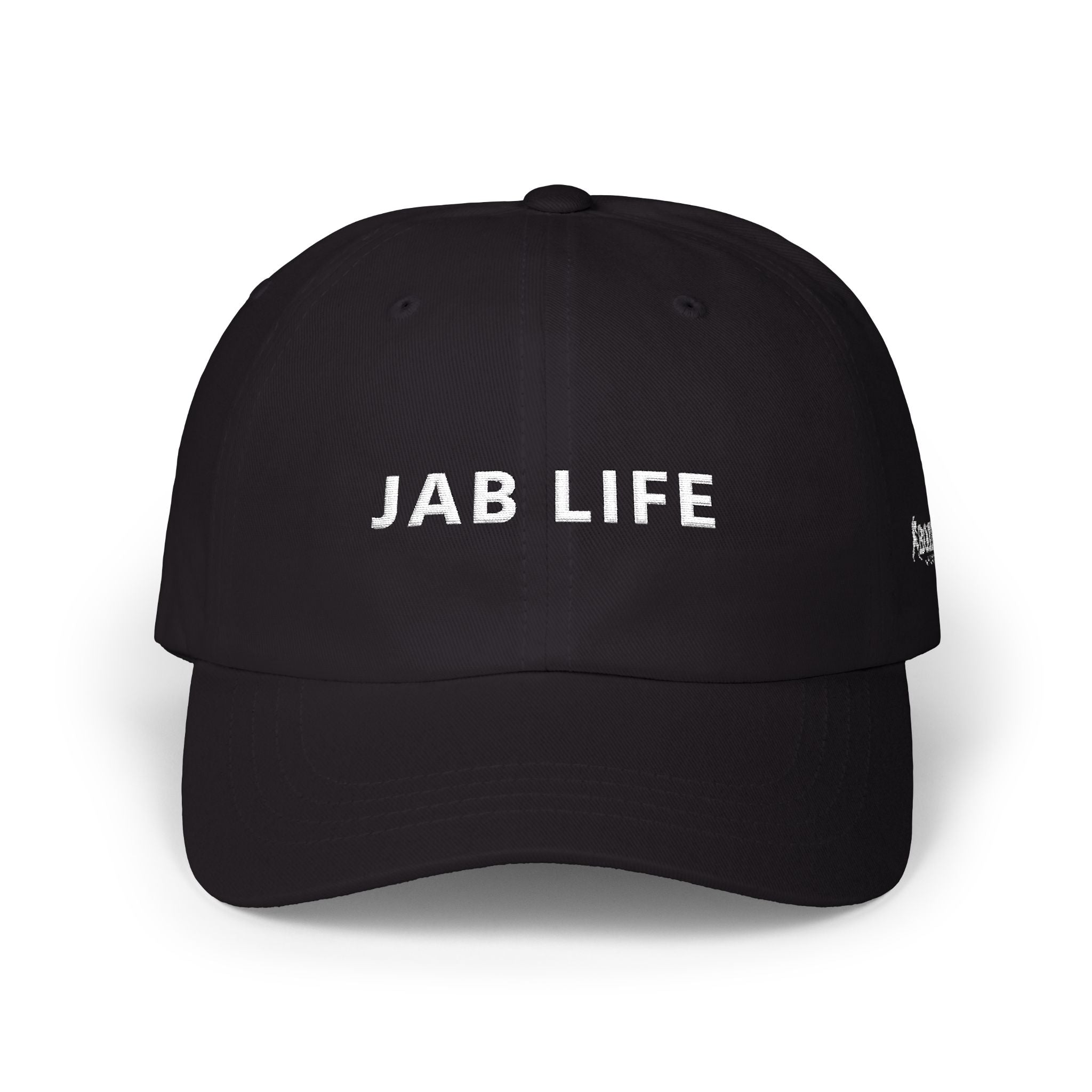 Jab Life Cap - White Lettering