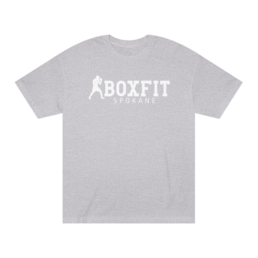 Boxfit Spokane - White Logo - Unisex Classic Tee