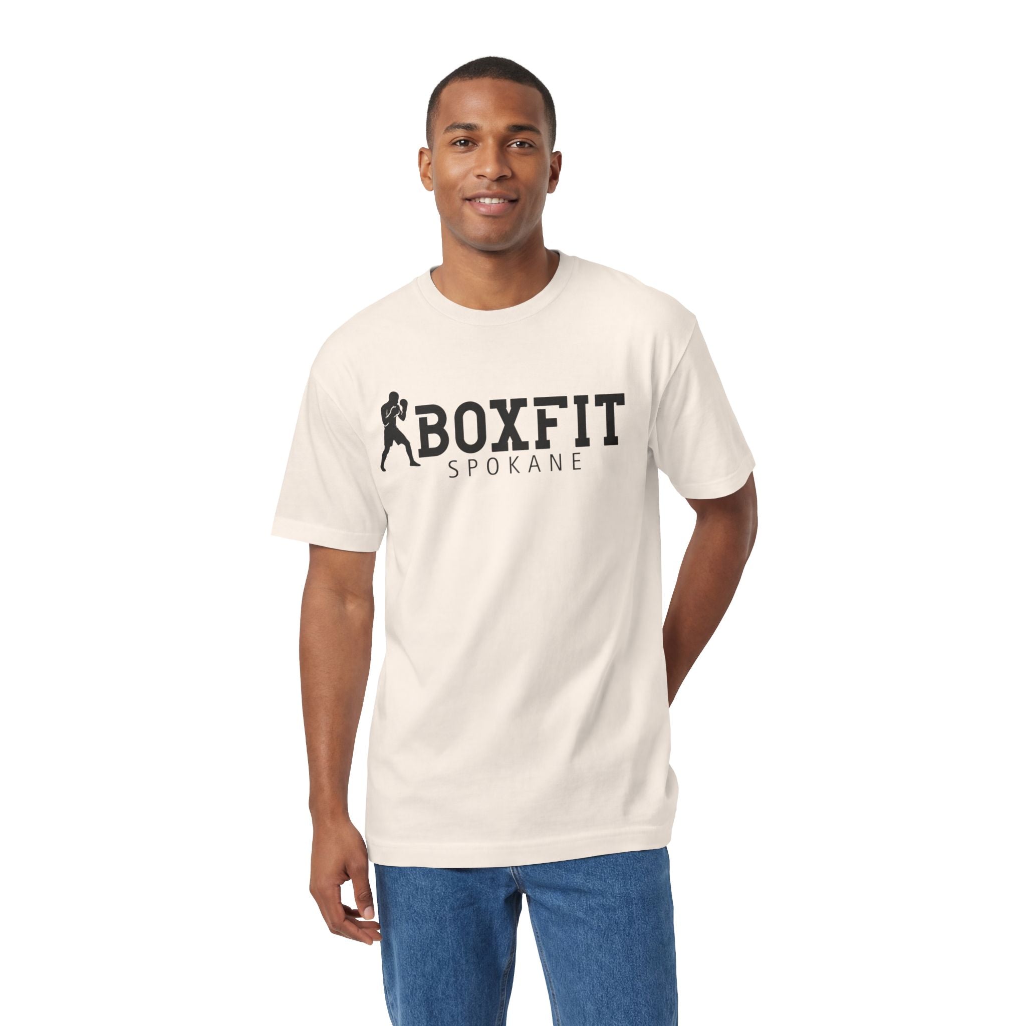 Boxfit Spokane - Black Logo - Unisex Classic Tee