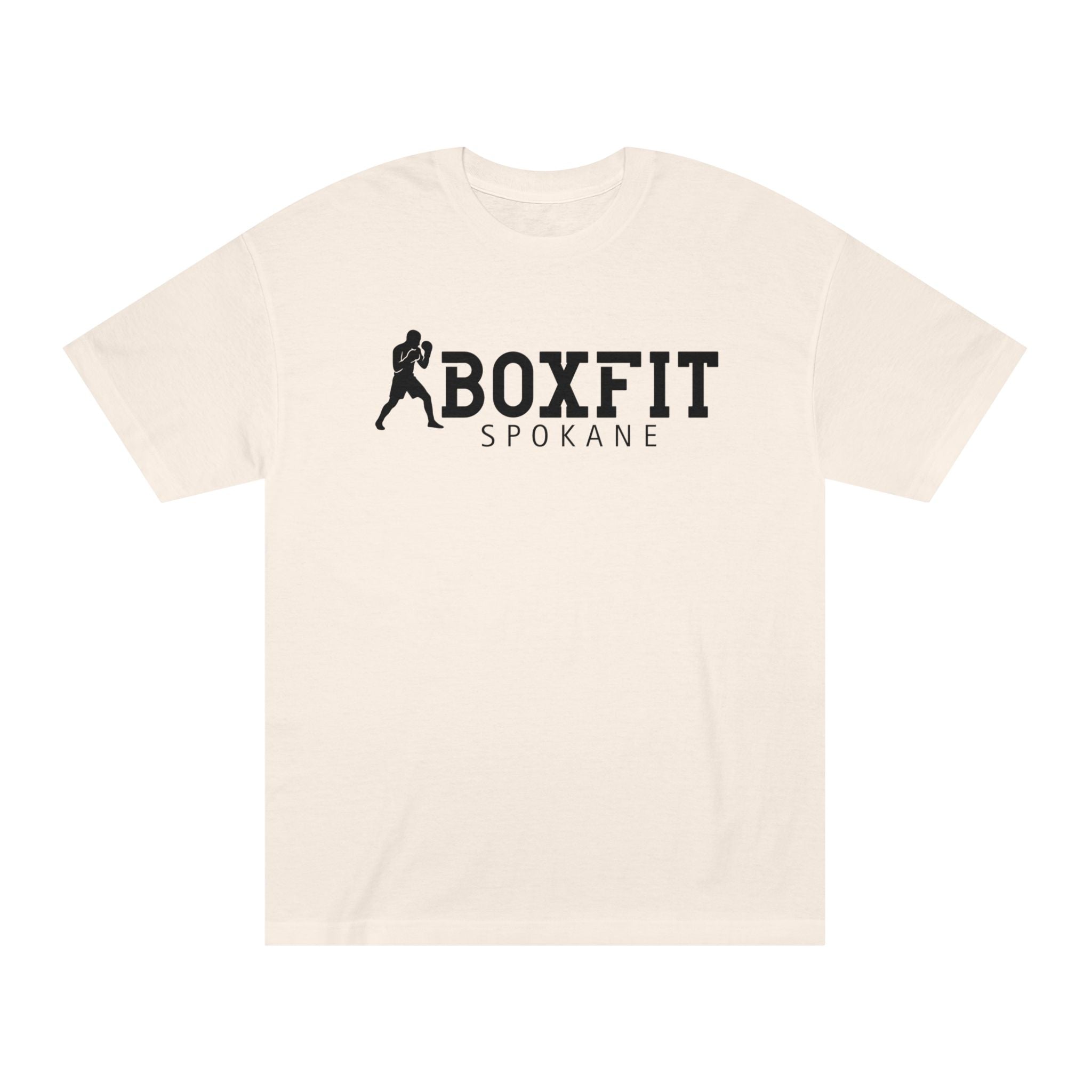 Boxfit Spokane - Black Logo - Unisex Classic Tee
