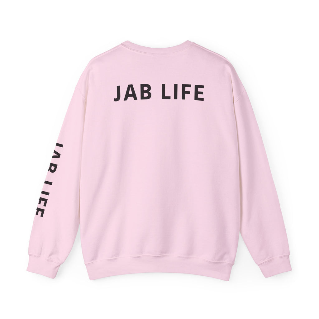 BF/Jab Life - Black Lettering - Crewneck Sweatshirt