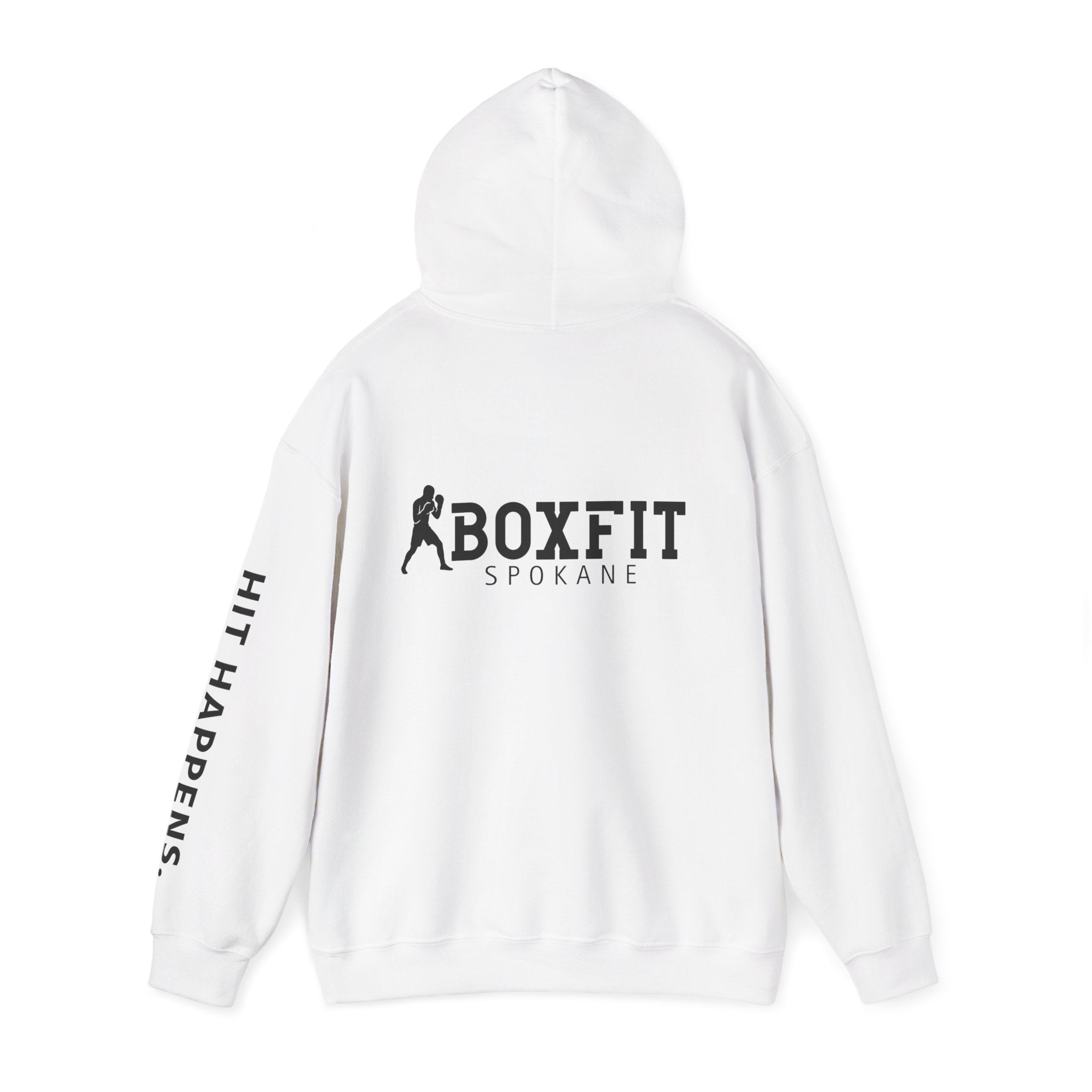 Hit Happens. Unisex Hooded Sweatshirt