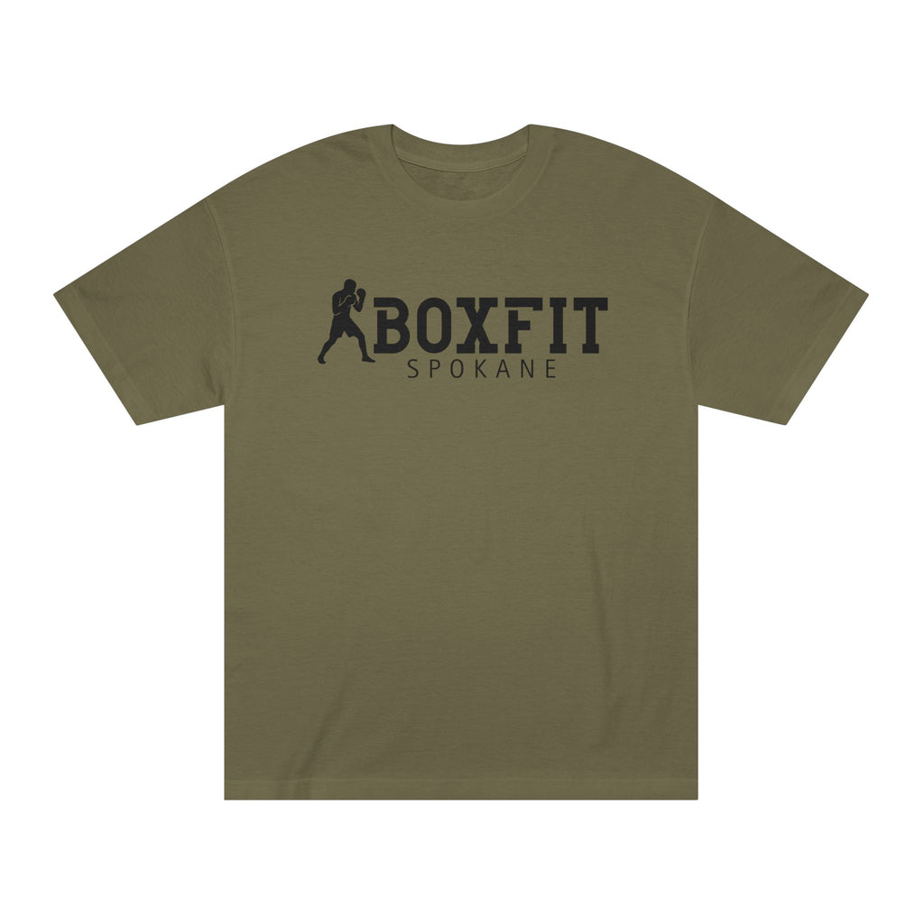 Boxfit Spokane - Black Logo - Unisex Classic Tee