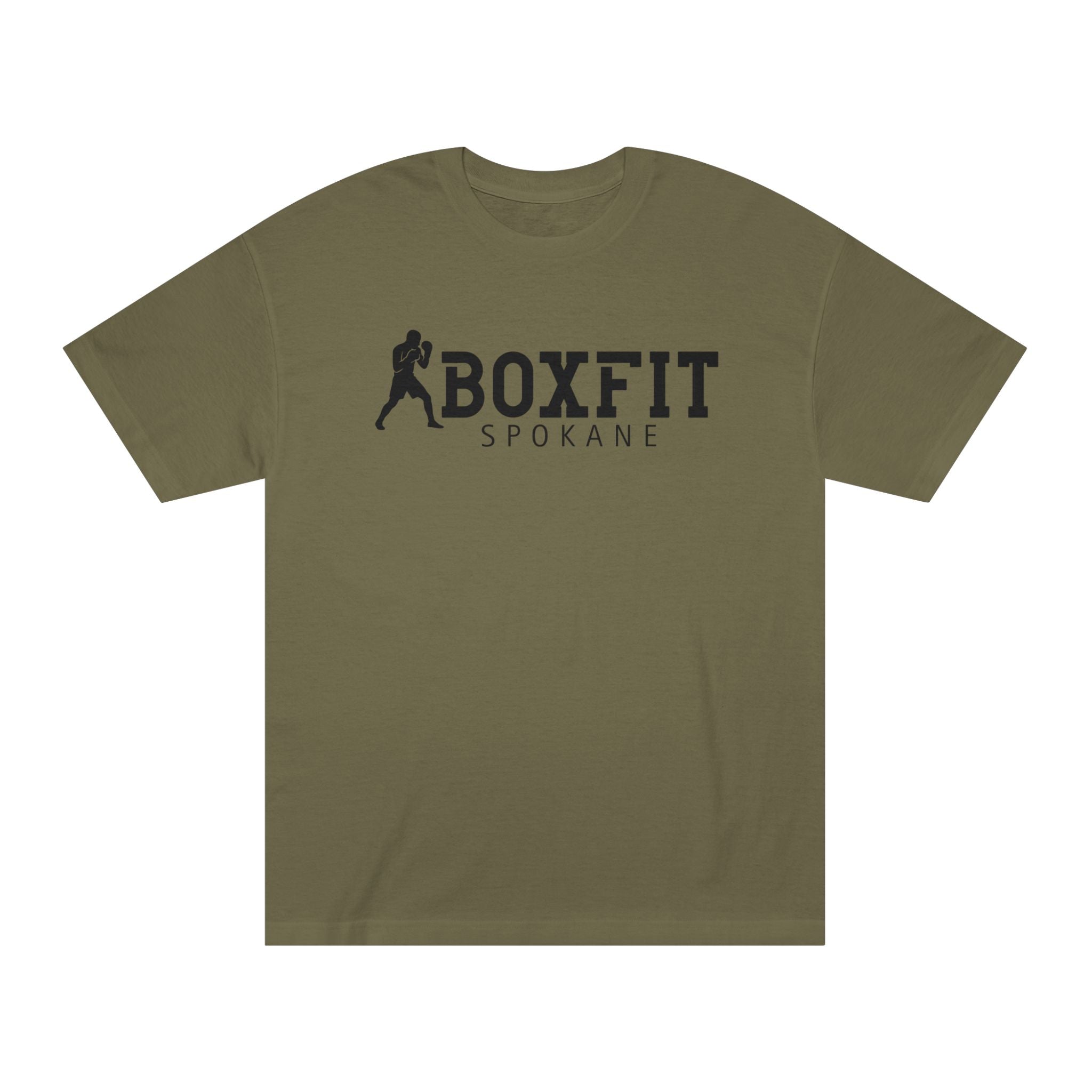 Boxfit Spokane - Black Logo - Unisex Classic Tee