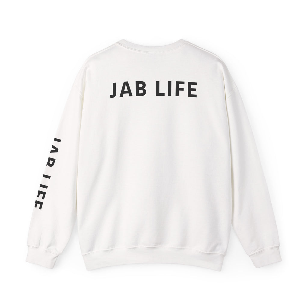 BF/Jab Life - Black Lettering - Crewneck Sweatshirt