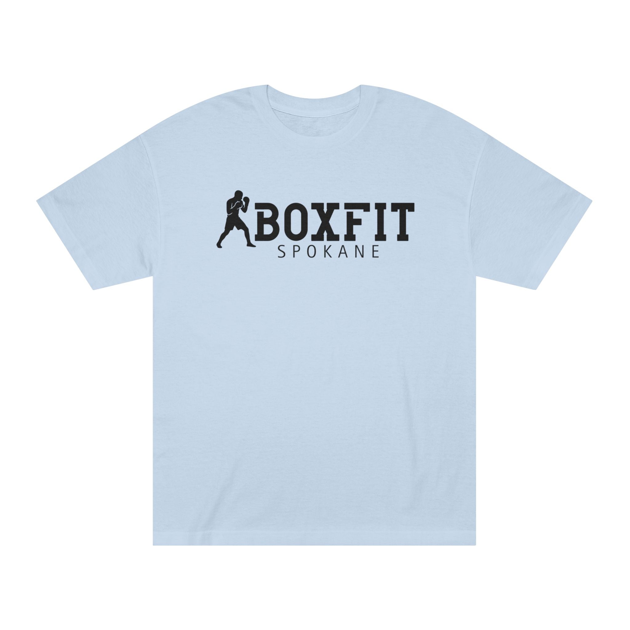 Boxfit Spokane - Black Logo - Unisex Classic Tee