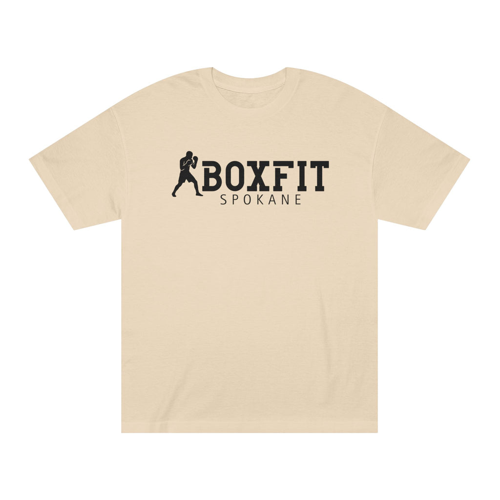 Boxfit Spokane - Black Logo - Unisex Classic Tee