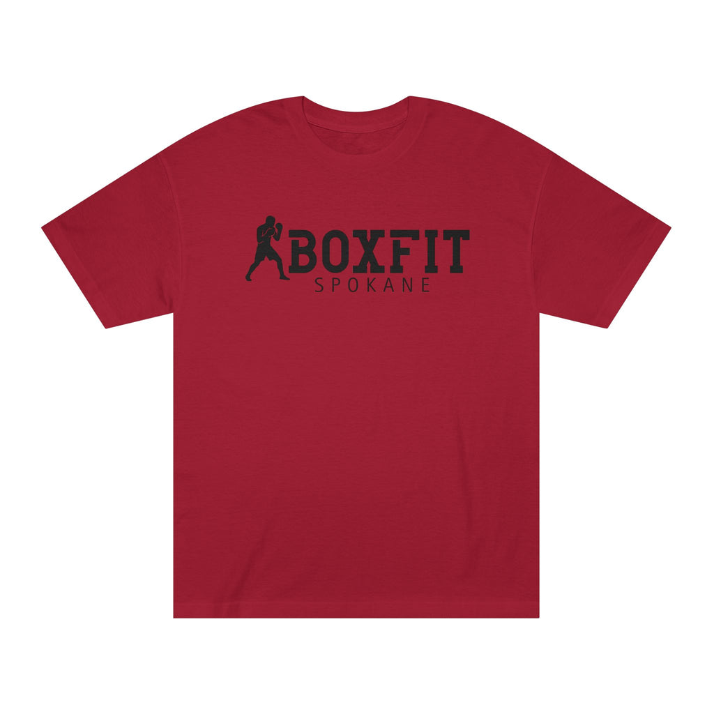 Boxfit Spokane - Black Logo - Unisex Classic Tee