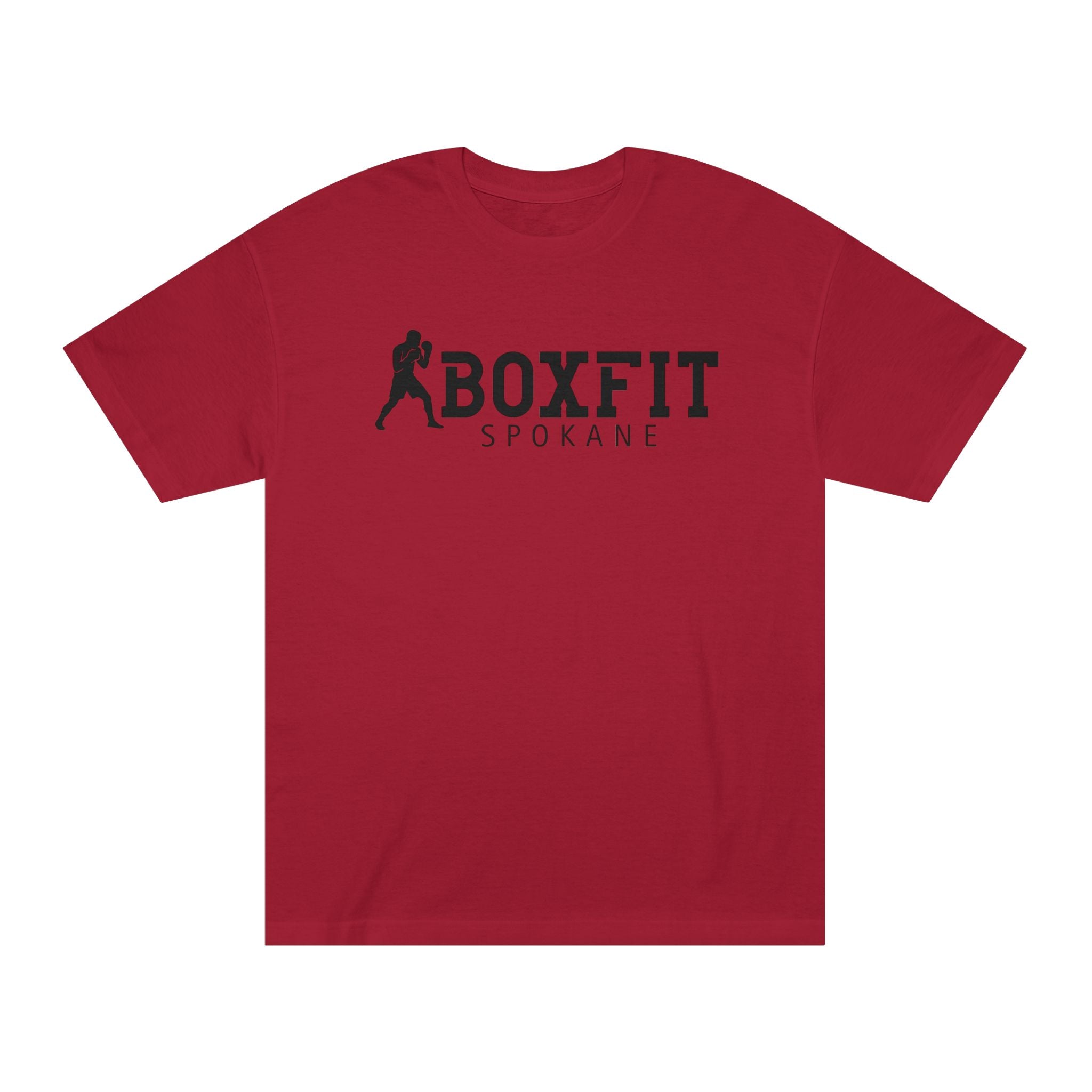 Boxfit Spokane - Black Logo - Unisex Classic Tee
