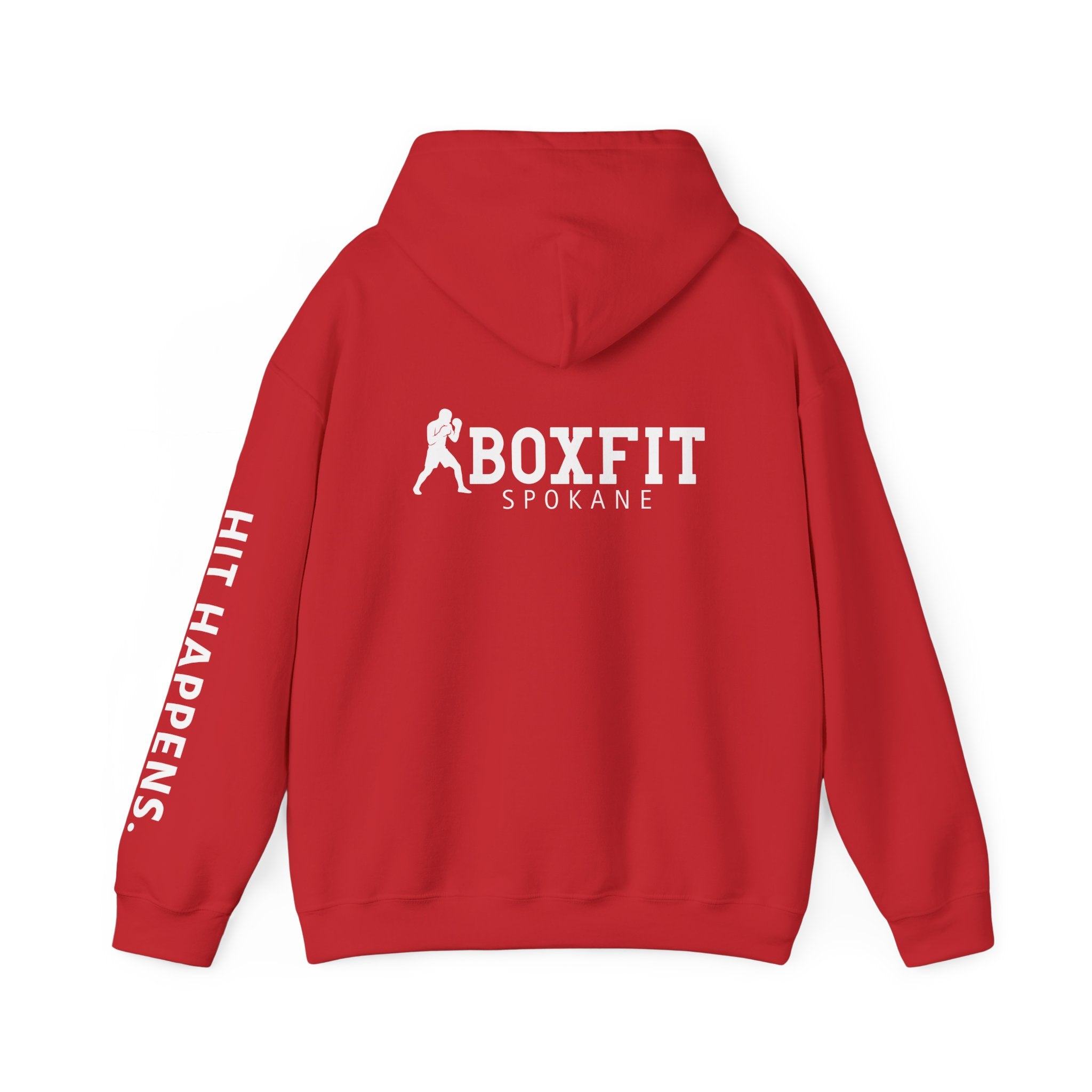 Hit Happens. Unisex Hooded Sweatshirt