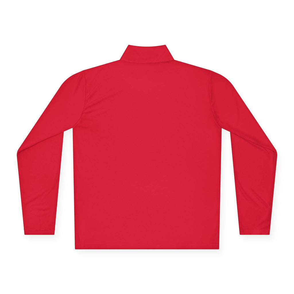 Unisex Quarter-Zip Pullover - White Lettering