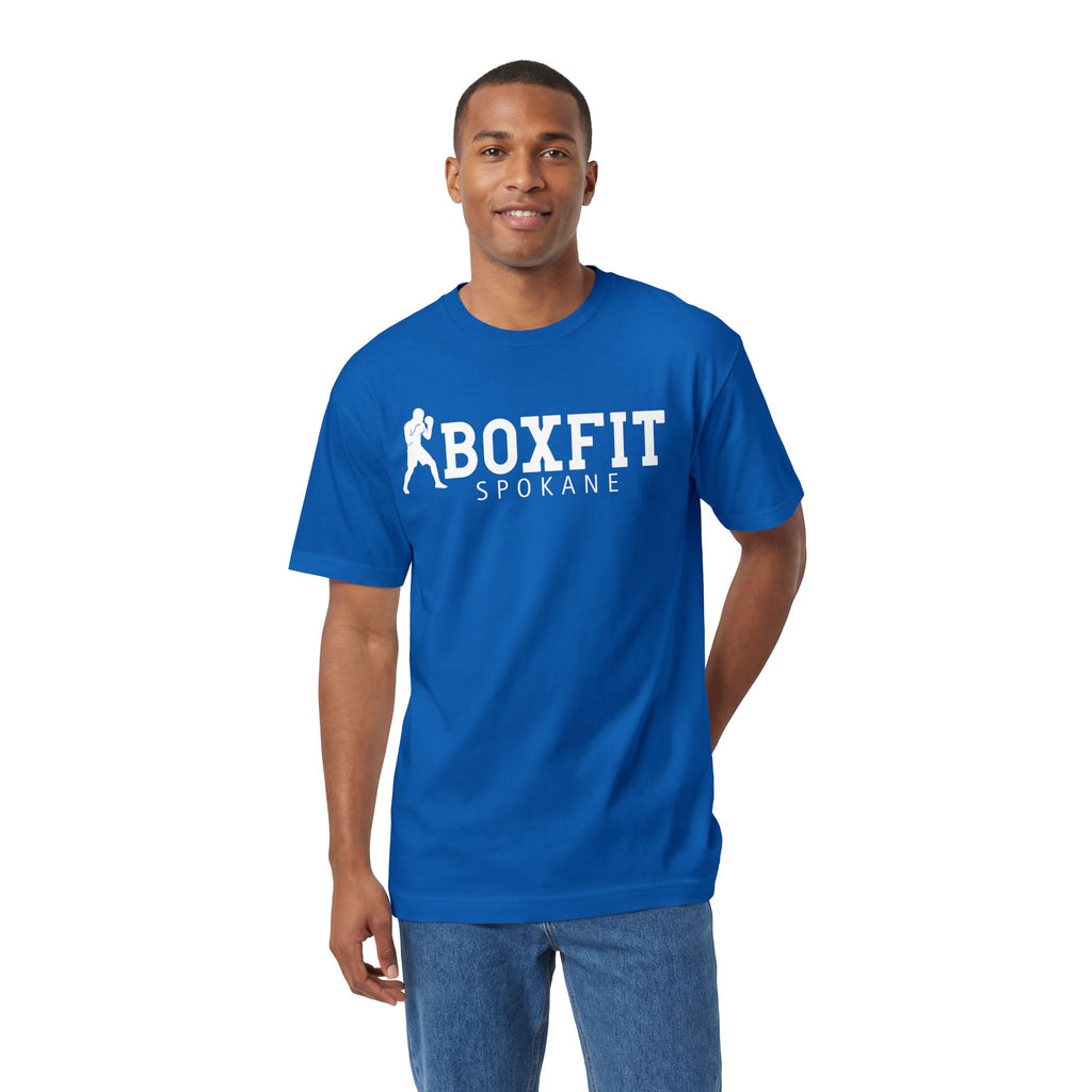 Boxfit Spokane - White Logo - Unisex Classic Tee