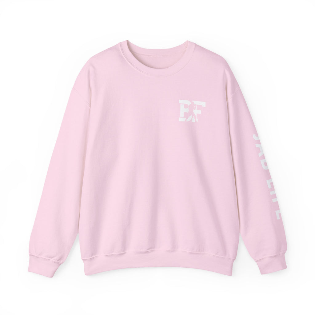 BF/Jab Life - White Lettering - Crewneck Sweatshirt