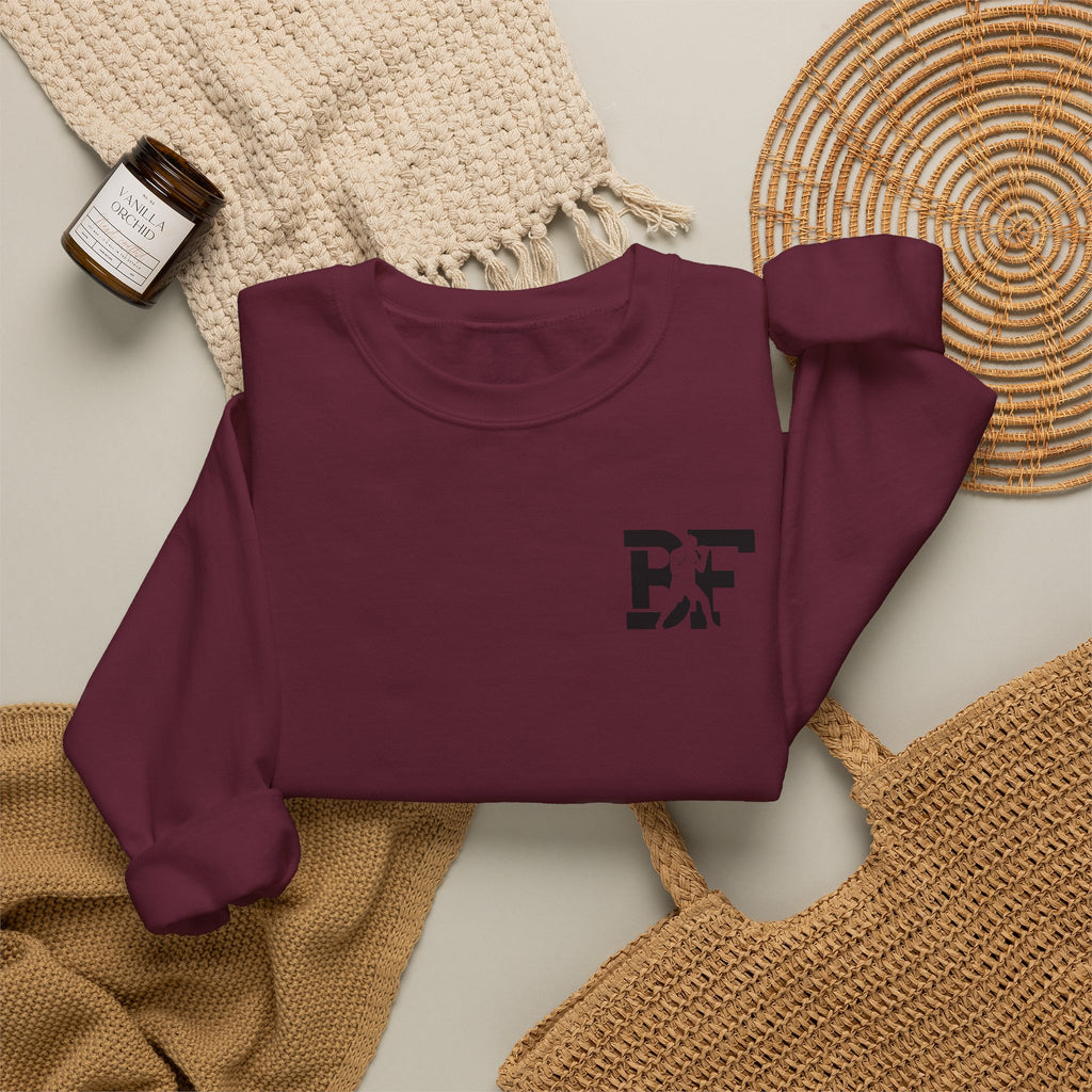 BF/Jab Life - Black Lettering - Crewneck Sweatshirt