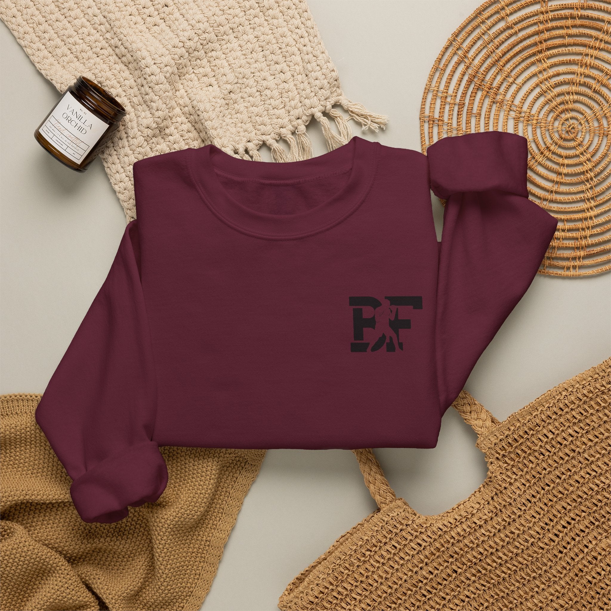BF/Jab Life - Black Lettering - Crewneck Sweatshirt
