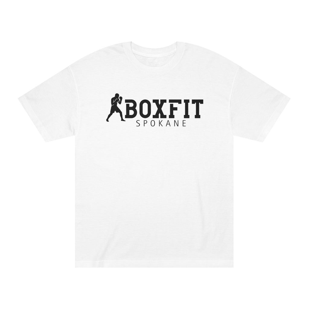 Boxfit Spokane - Black Logo - Unisex Classic Tee