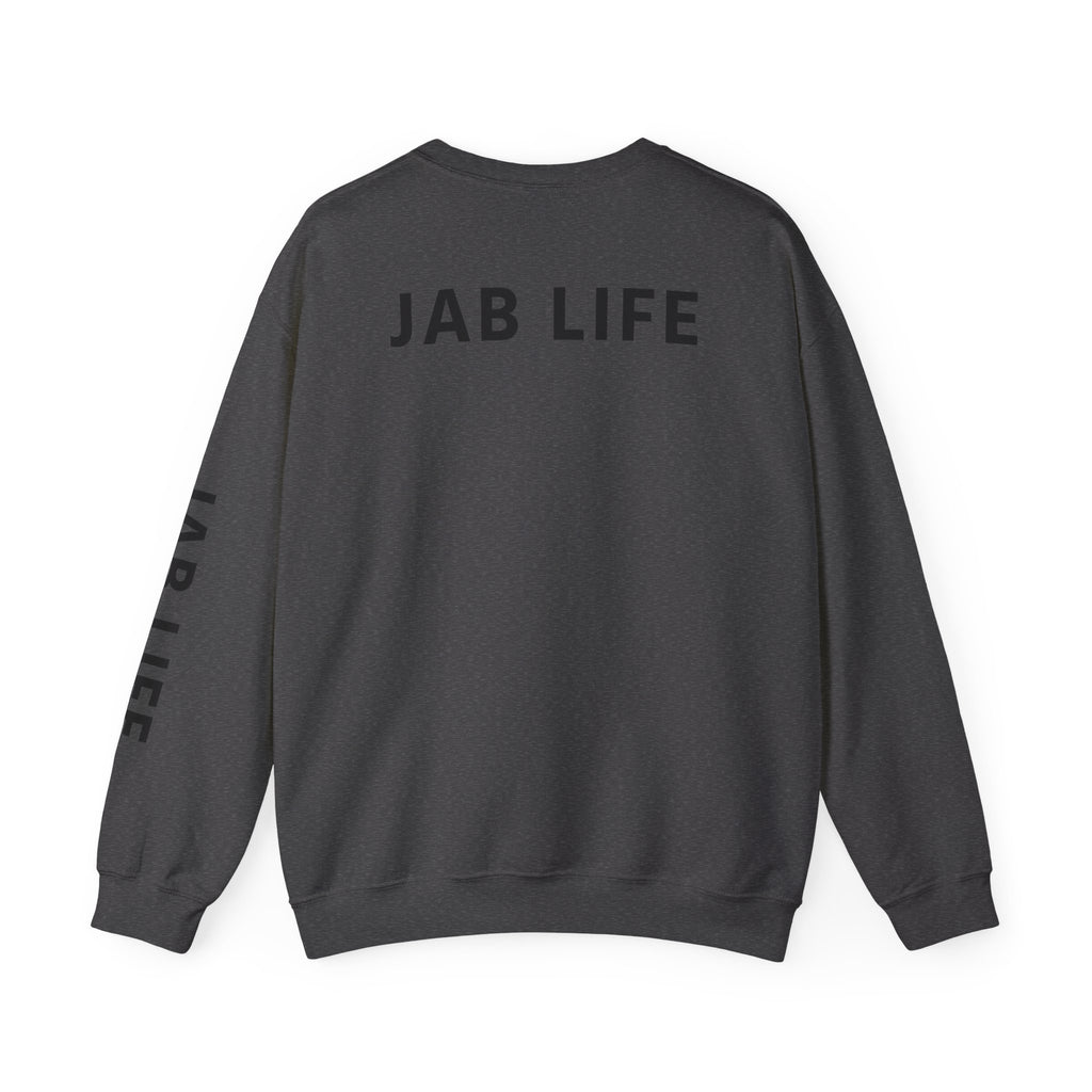 BF/Jab Life - Black Lettering - Crewneck Sweatshirt