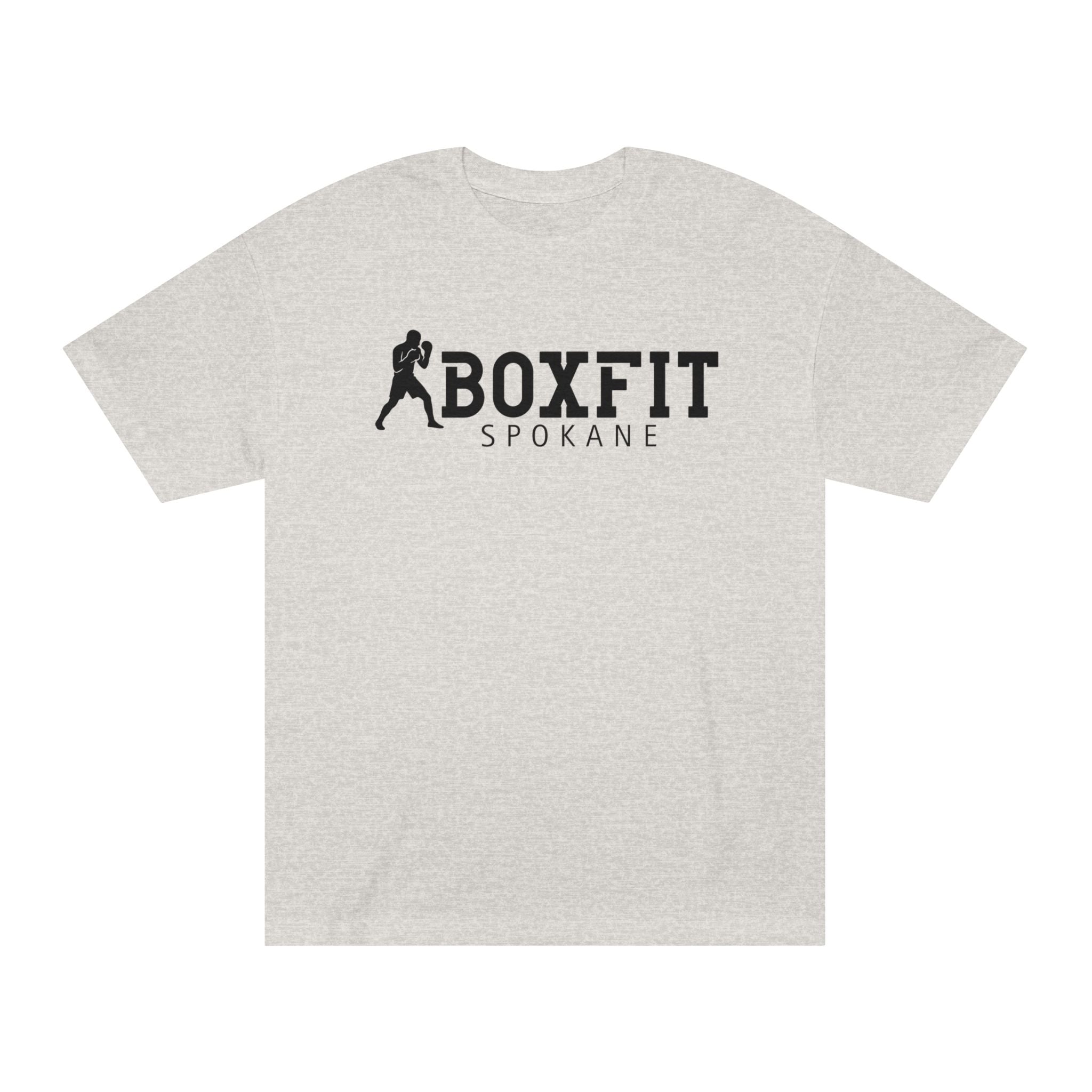Boxfit Spokane - Black Logo - Unisex Classic Tee